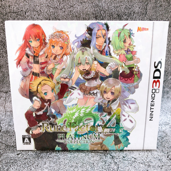 Nintendo 3DS Rune Factory 4 Platinum Collection Marvelous Japan Game S