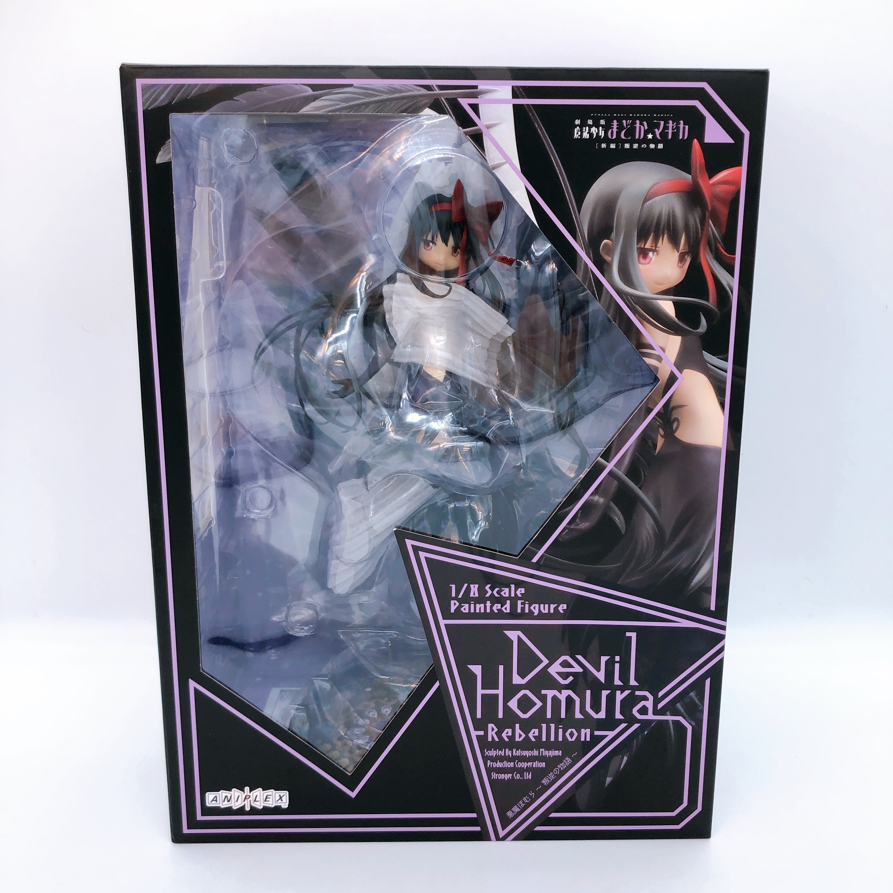 Devil Homura Rebellion 1/8 Puella Magi Madoka Magica Figure 15+ Aniple
