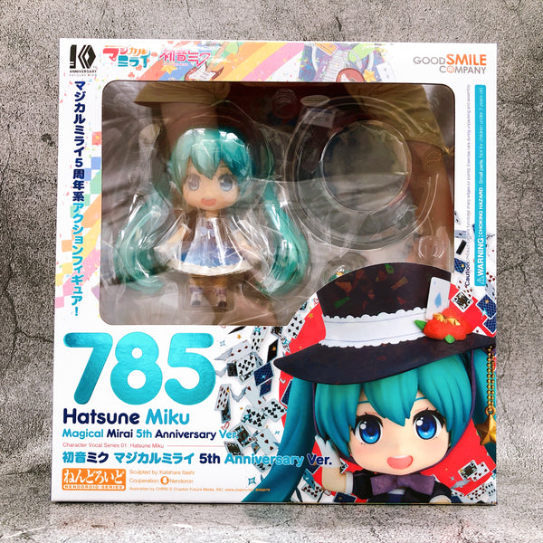 Hatsune Miku Magical Mirai 5th Anniversary Ver. Nendoroid 785 Action Figure NEW