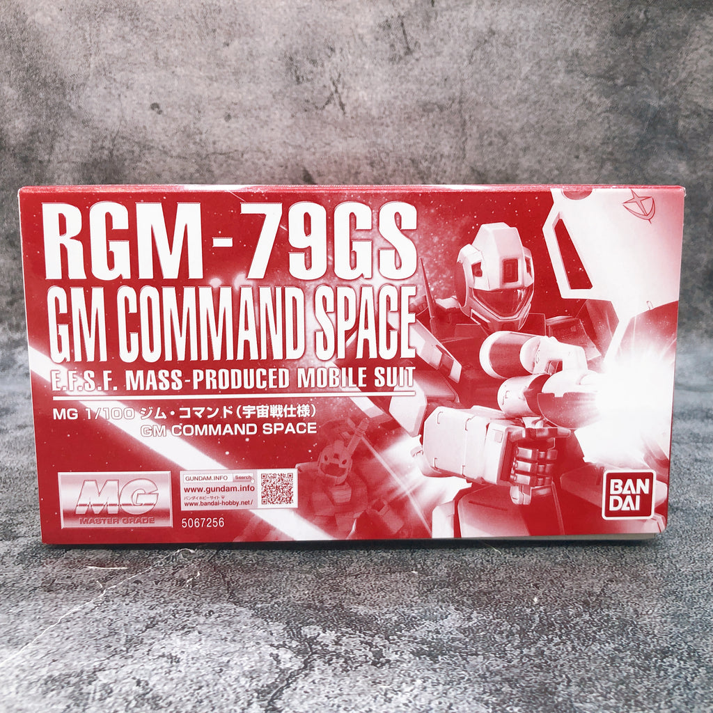Rgm Command MG 1/100 GM COMMAND SPACE RGM-79GS Gunpla Model Kit Premium Bandai Jap