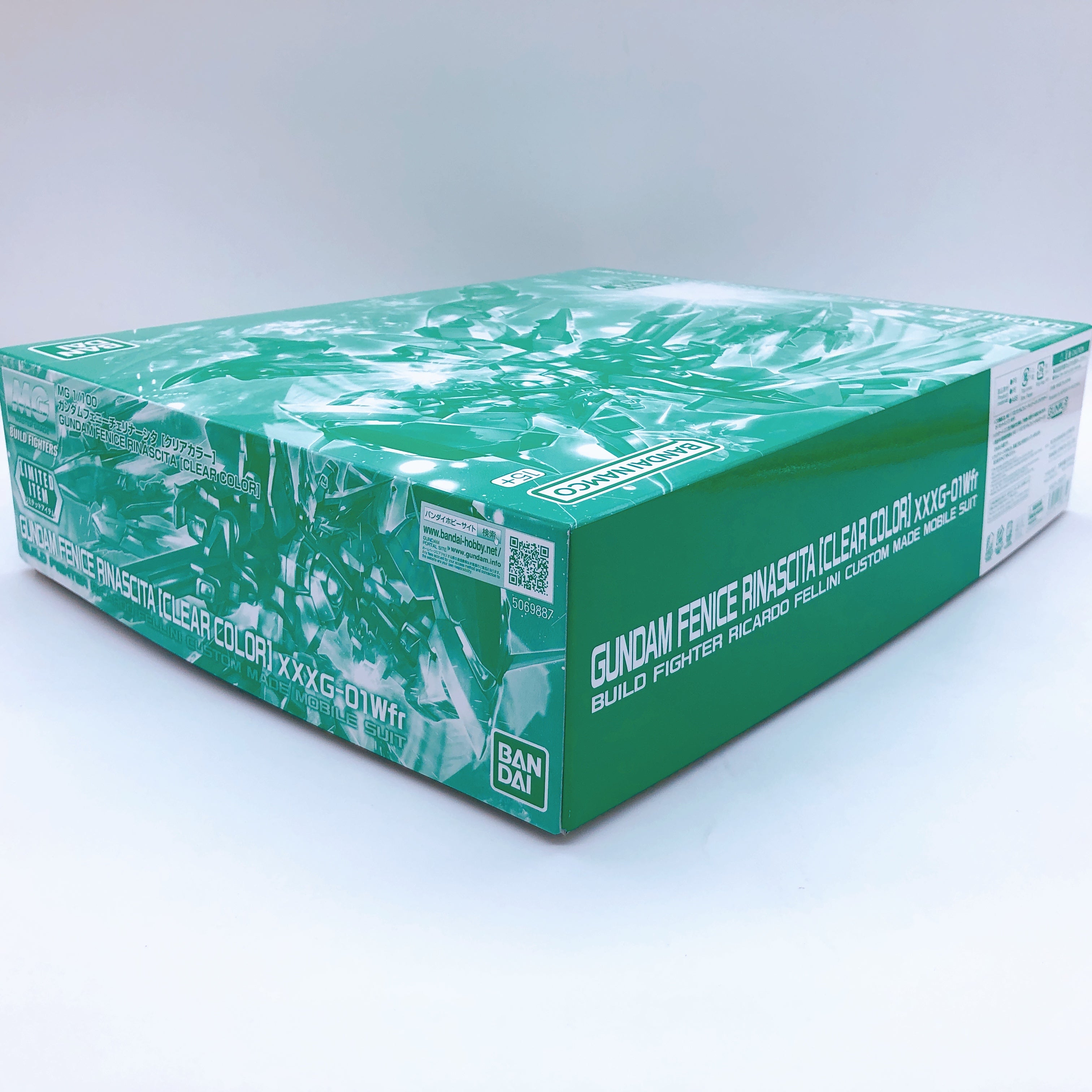 MG 1/100 Gundam Fenice Rinascita Clear Color Limited Model Kit Bandai Japan NEW