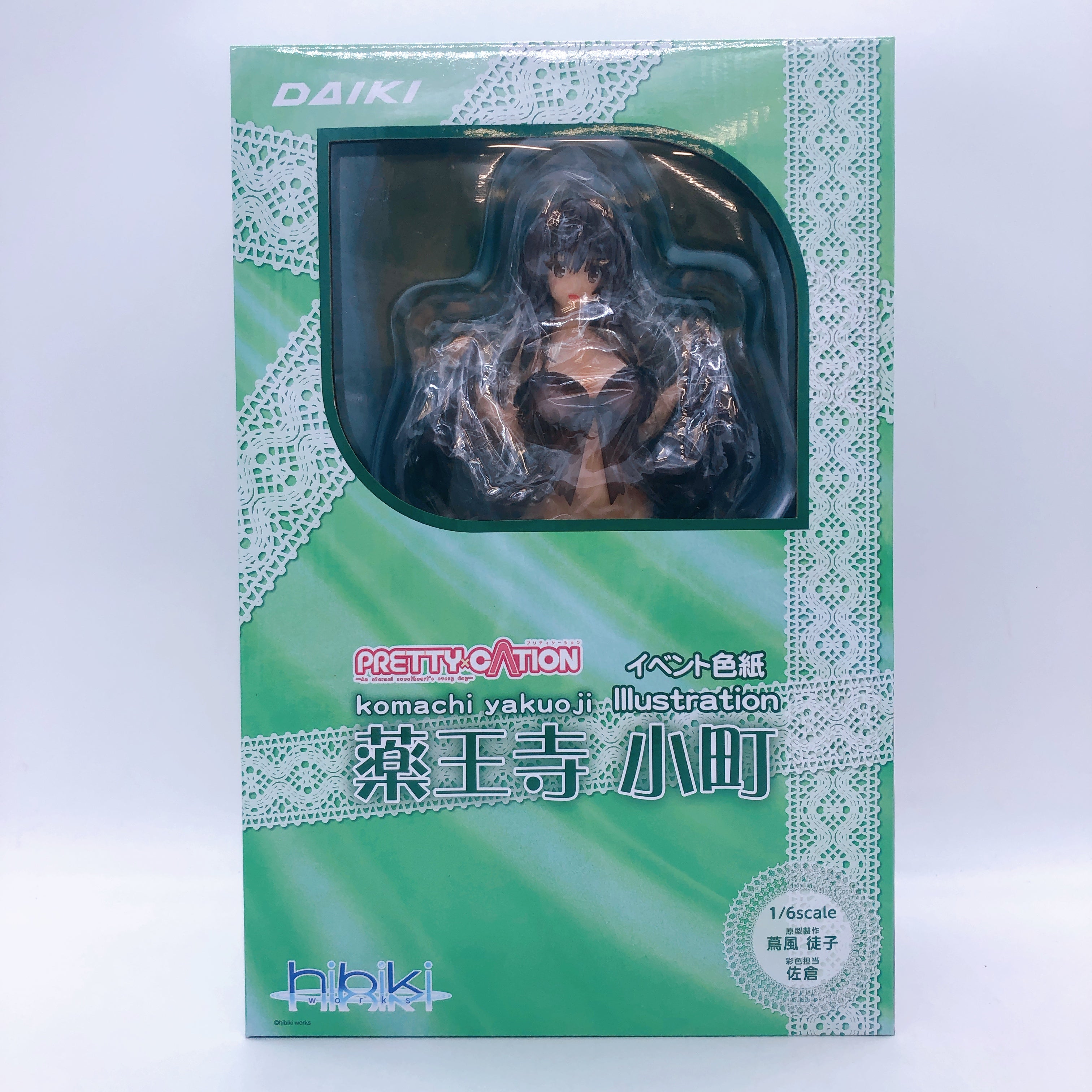 PRETTY x CATION Komachi Yakuoji event colored paper illustration 1/6 Figure NEW