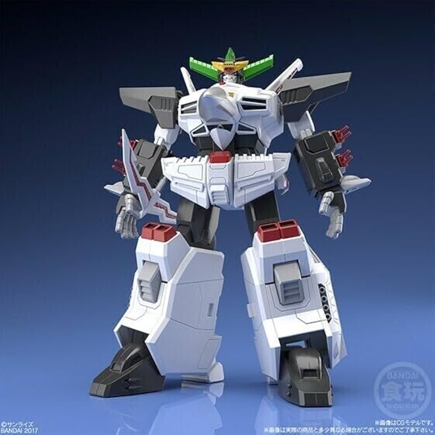 Super Minipla KING J-DER King of Braves GaoGaiGar Model Kit 15+ Premium Bandai