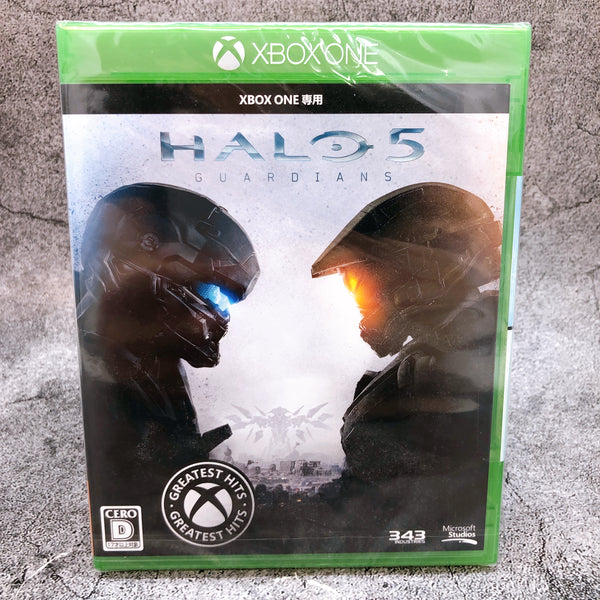 Xbox One Halo 5 Guardians Greatest Hits Japan Microsoft Game Sealed New