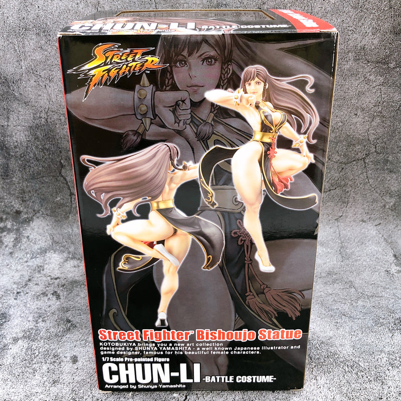 Street Fighter Bishoujo Statue Chun Li Battle Costume 1/7 Scale Figure AUTHENTIC