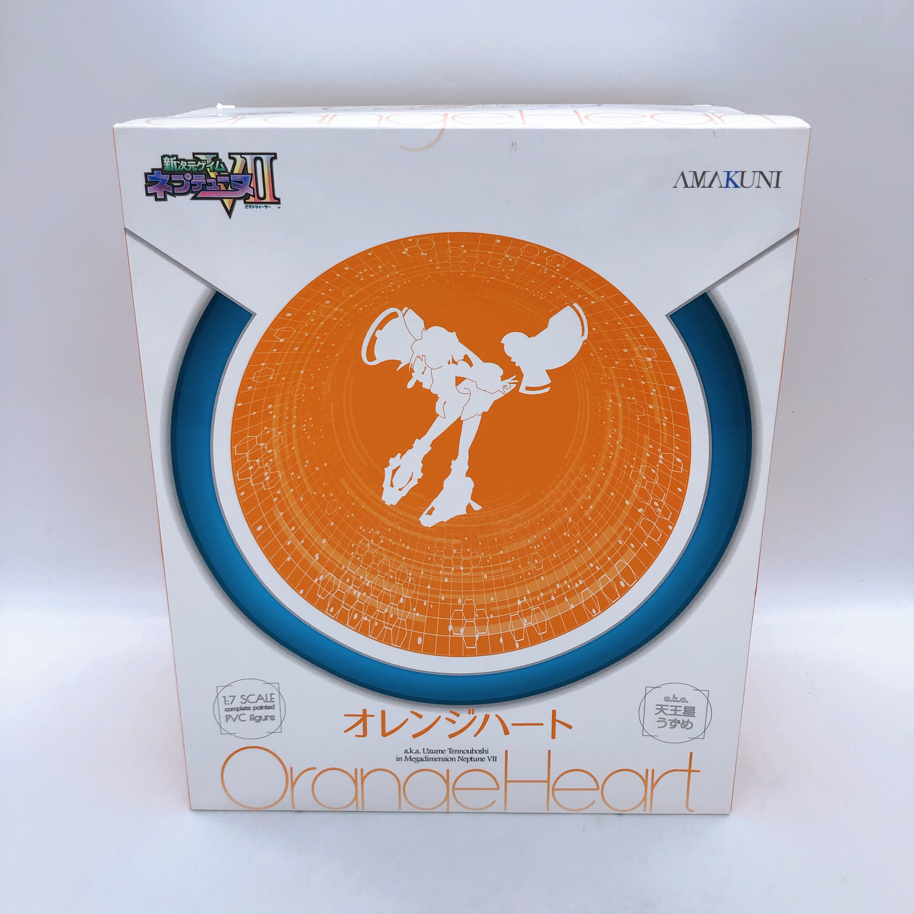 Hyperdimension Neptunia VII Orange Heart 1/7 Figure AMAKUNI Japan Sealed NEW