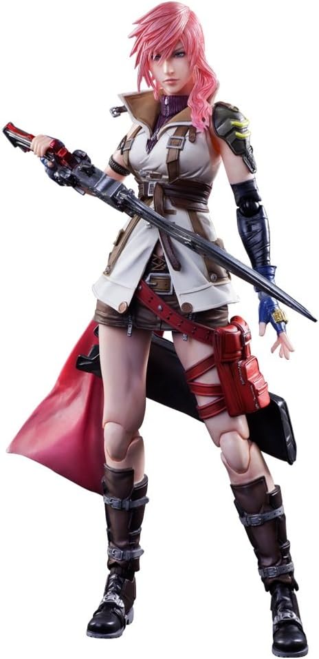 Play Arts Kai Dissidia Final Fantasy Lightning Action Figure Square Enix 15+