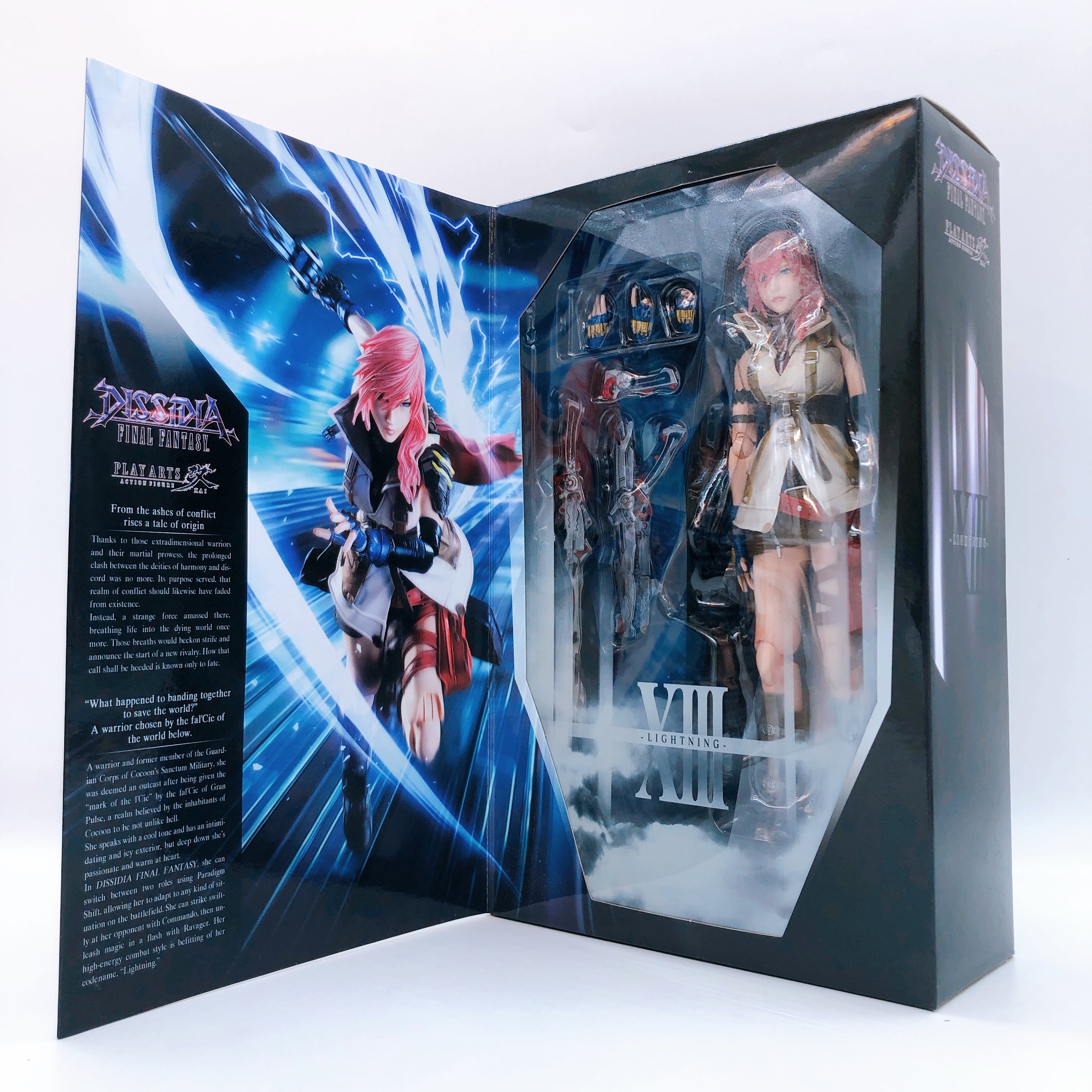 Play Arts Kai Dissidia Final Fantasy Lightning Action Figure Square Enix 15+