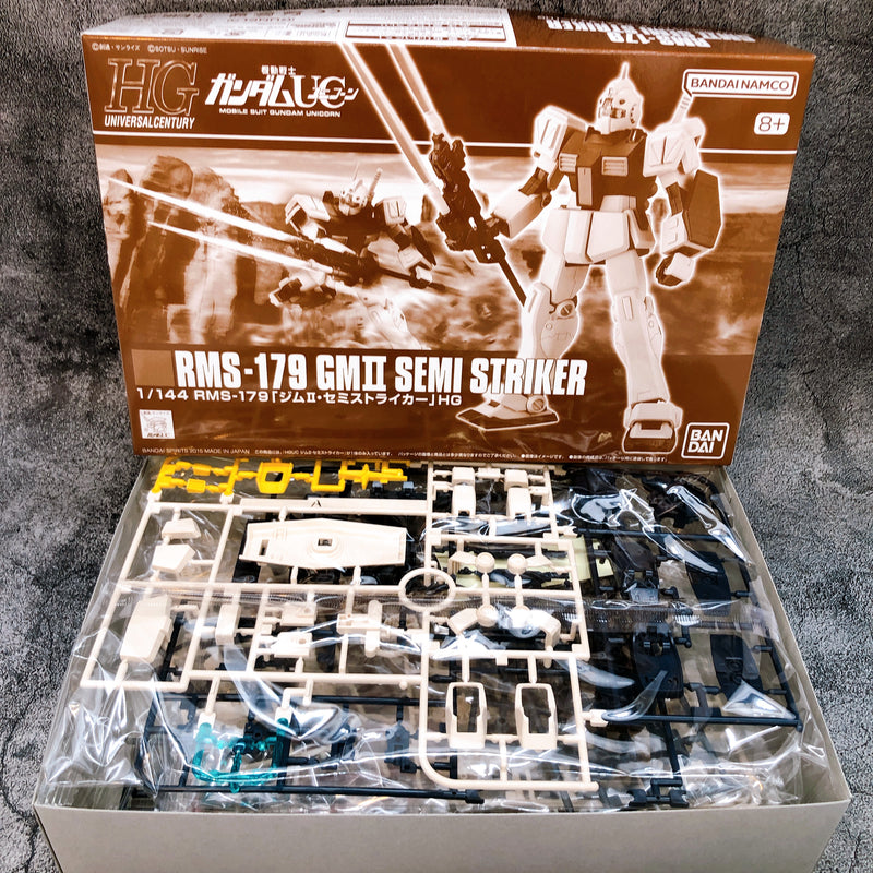 HGUC 1/144 GM II Semi Striker Gundam Unicorn Model Kit Premium Bandai Japan NEW