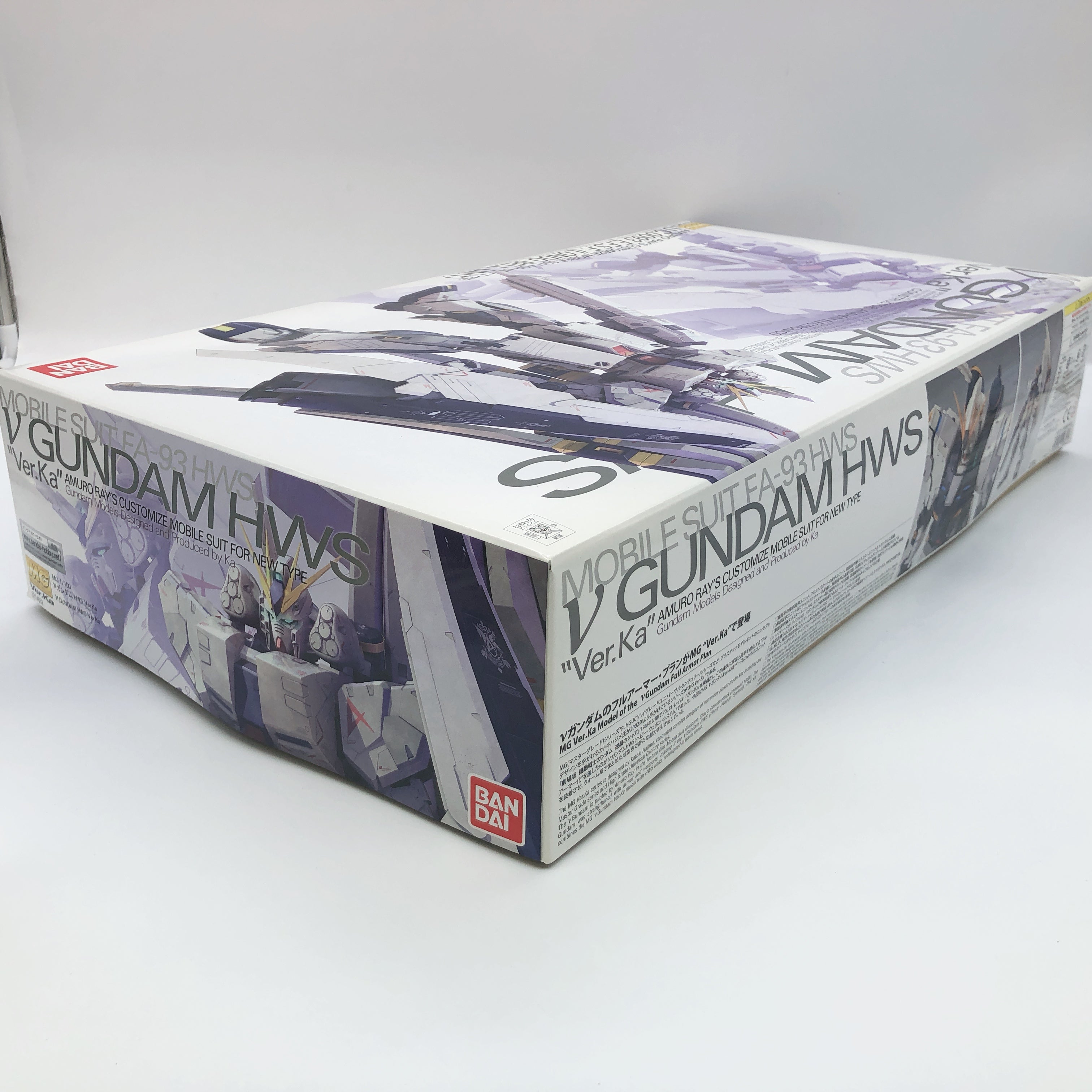 MG 1/100 FA-93 HWS Nu Gundam HWS Ver.Ka Model Kit Premium Bandai from Japan NEW