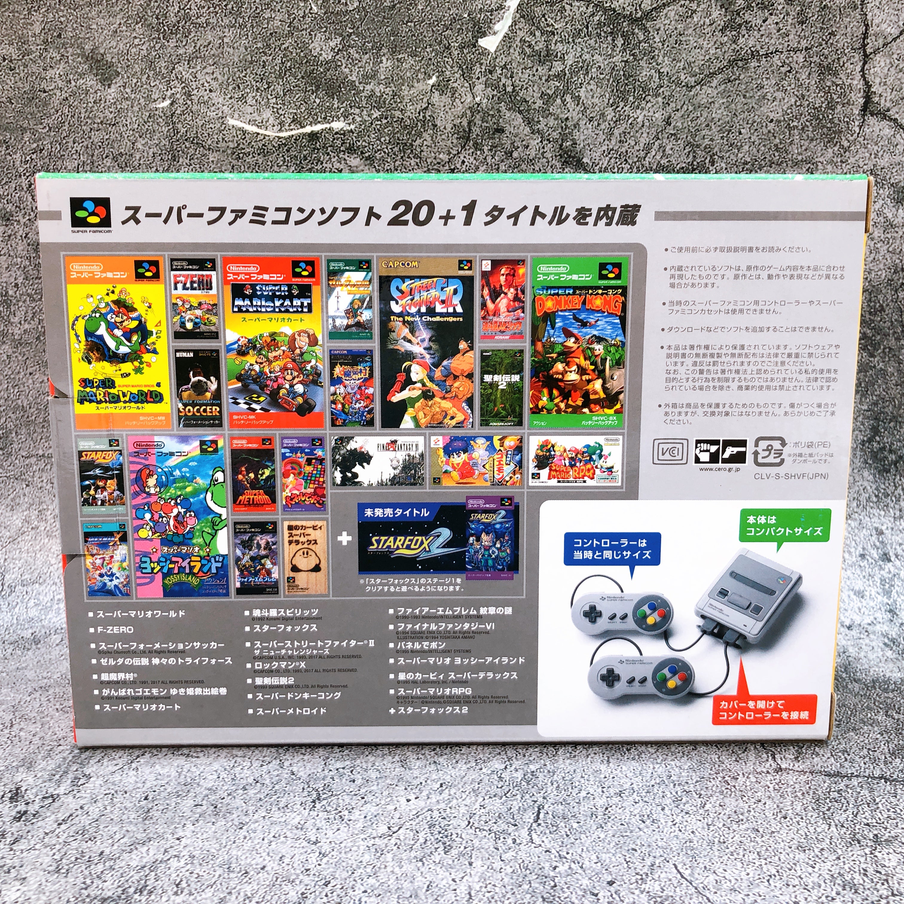 Nintendo Classic Mini Super Famicom Game Console SNES SFC Japan NEW