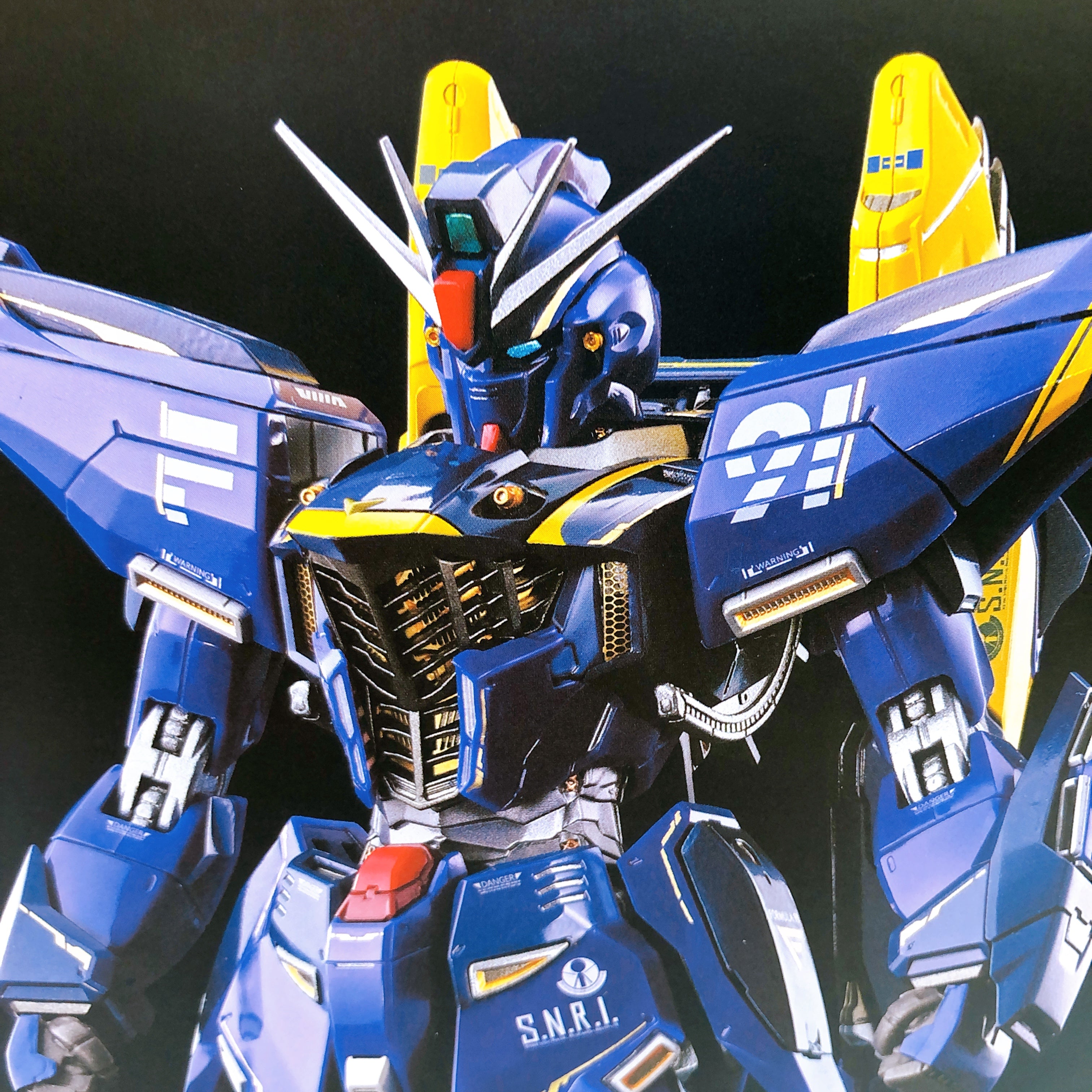 METAL BUILD Mobile Suit Crossbone Gundam Gundam F91 Harrison Maddin Custom 15+