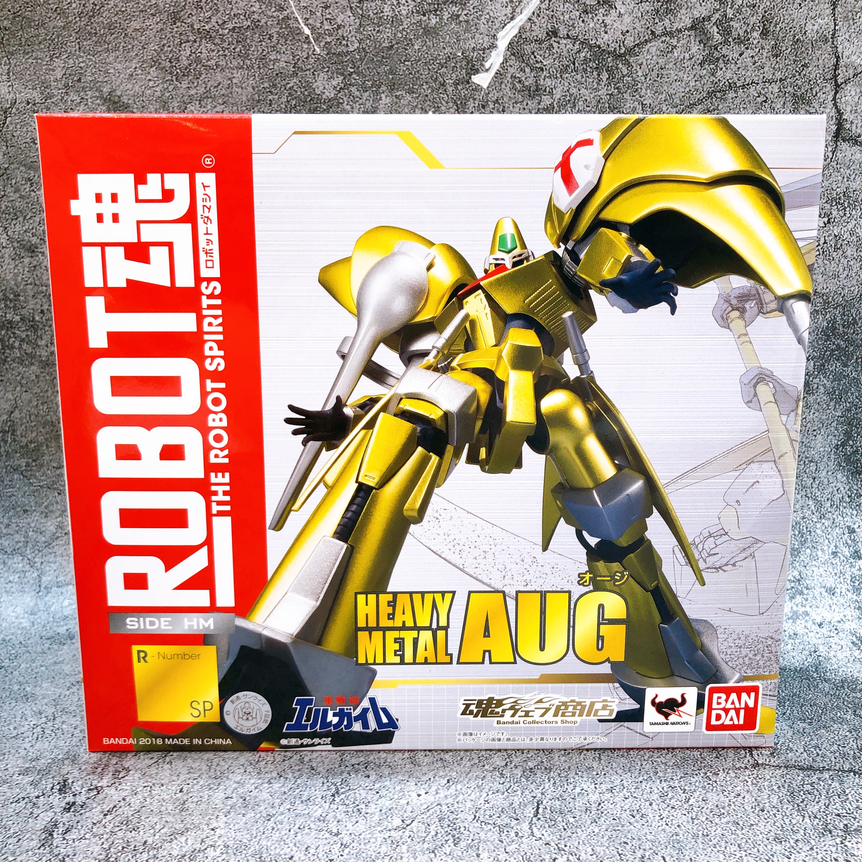 Robot Spirits SIDE HM Heavy Metal L-Gaim AUG Action Figure Bandai NEW