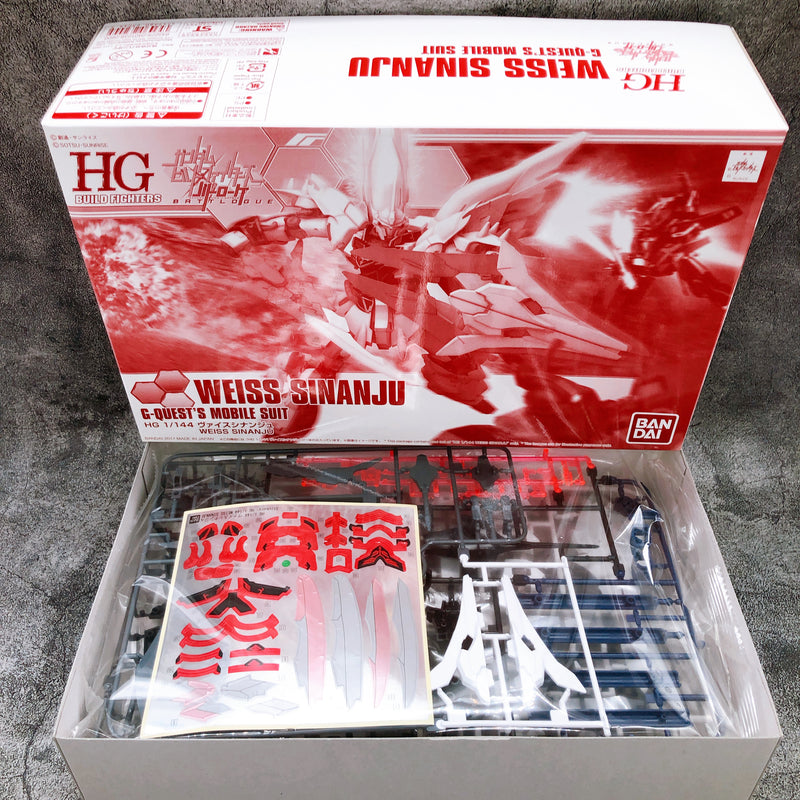 HGBF 1/144 Weiss Sinanju Gundam Build Fighters Model Kit Premium Bandai NEW