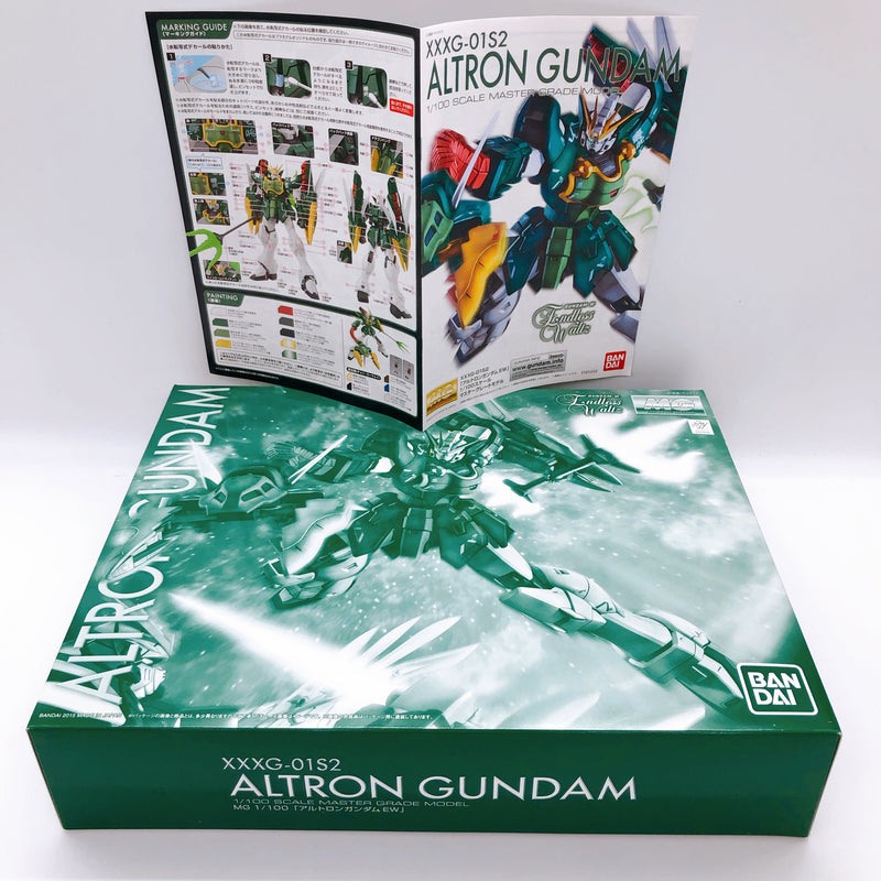 MG 1/100 XXXG-01S2 Altron Gundam EW Gunpla Model Kit Premium Bandai Japan NEW