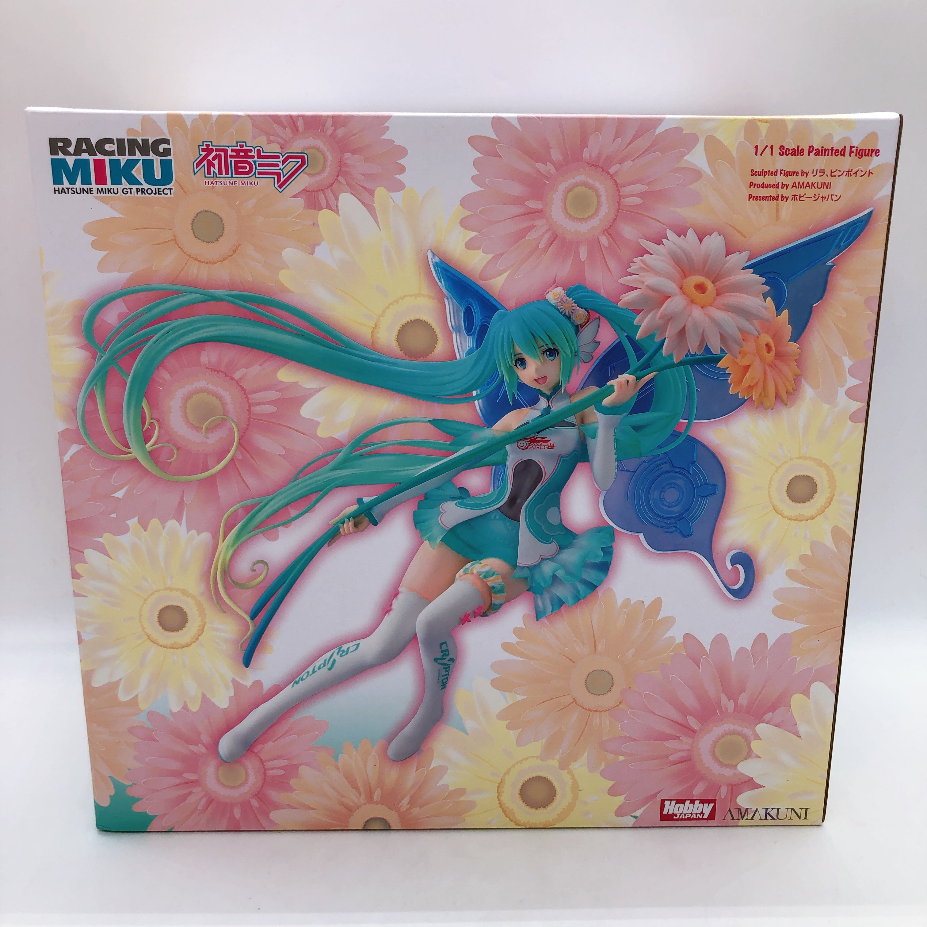Hatsune Miku Racing Miku 2017 Ver. 1/1 Scale Figure AMAKUNI Hobby Japan Sealed