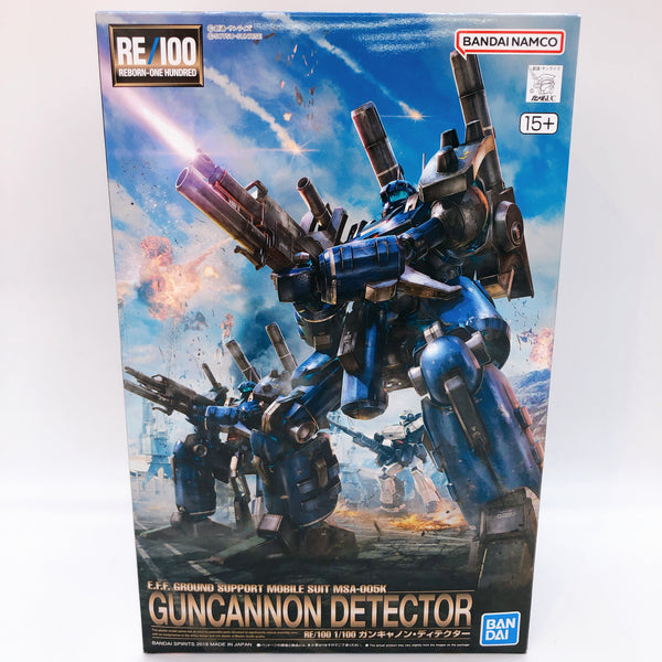 RE 1/100 MSA-005K Guncannon Detector Gunpla Model Kit Bandai Japan NEW FASTSHIP