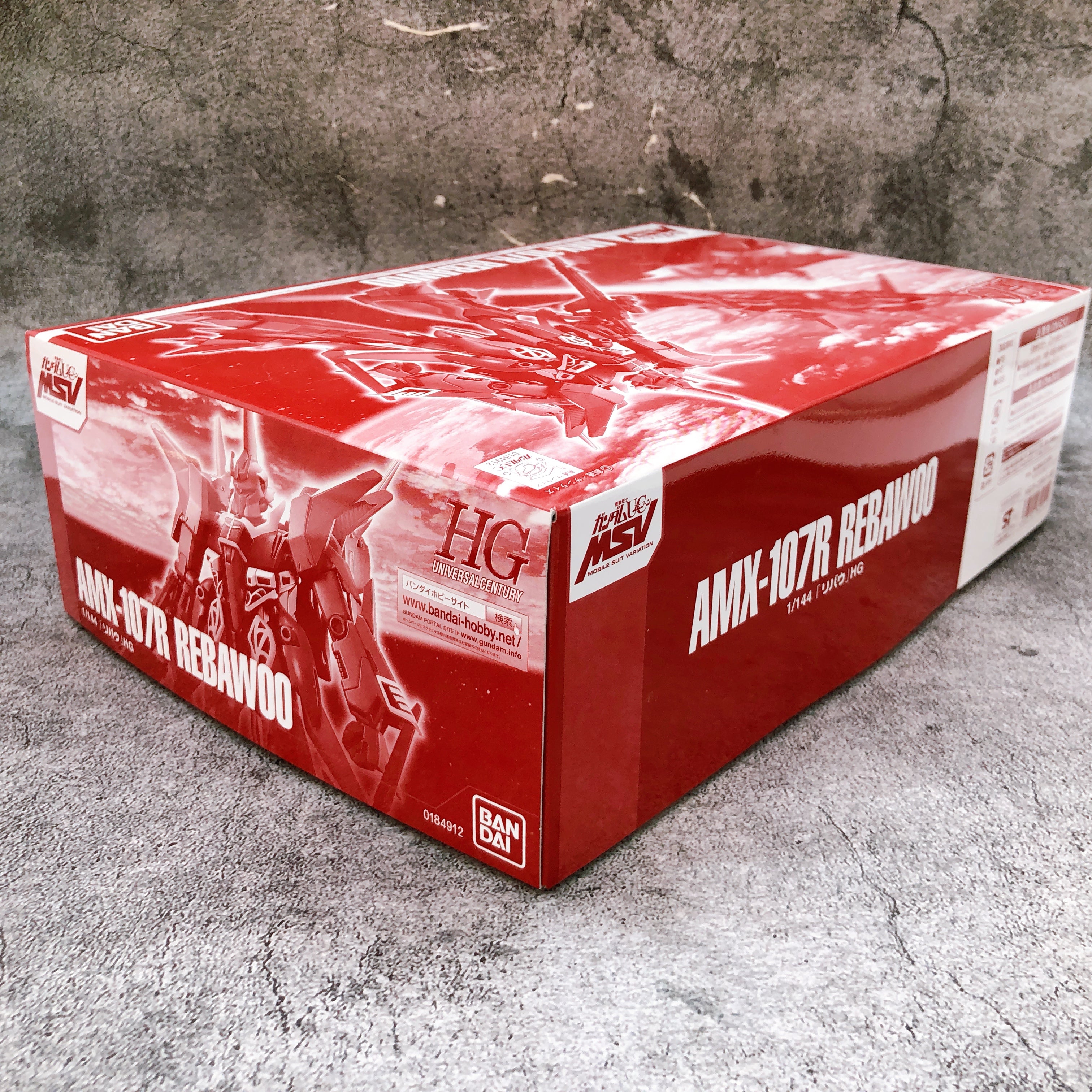 HGUC 1/144 Rebawoo AMX-107R Gundam Unicorn MSV Kit Premium Bandai from Japan NEW