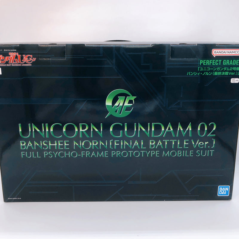 PG 1/60 Unicorn Gundam 02 Banshee Norn Final Battle Ver. Model Kit Bandai NEW