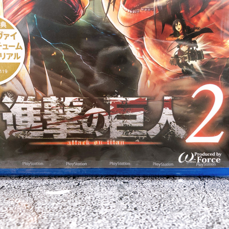 Playstation 4 Attack On Titan 2 Shingeki no Kyojin PS4 KOEI Game Sealed New