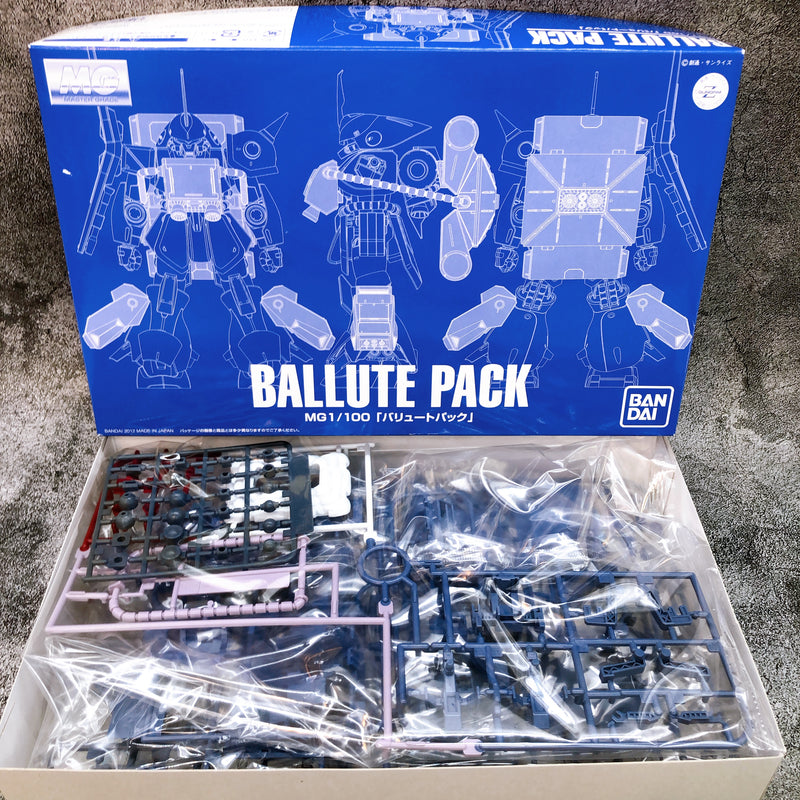 MG 1/100 Ballute Pack Bandai Japan Gundam Plastic Model Kit Gunpla Master Grade