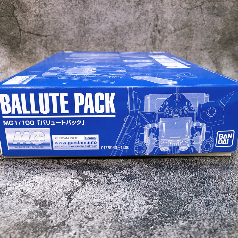 MG 1/100 Ballute Pack Bandai Japan Gundam Plastic Model Kit Gunpla Master Grade