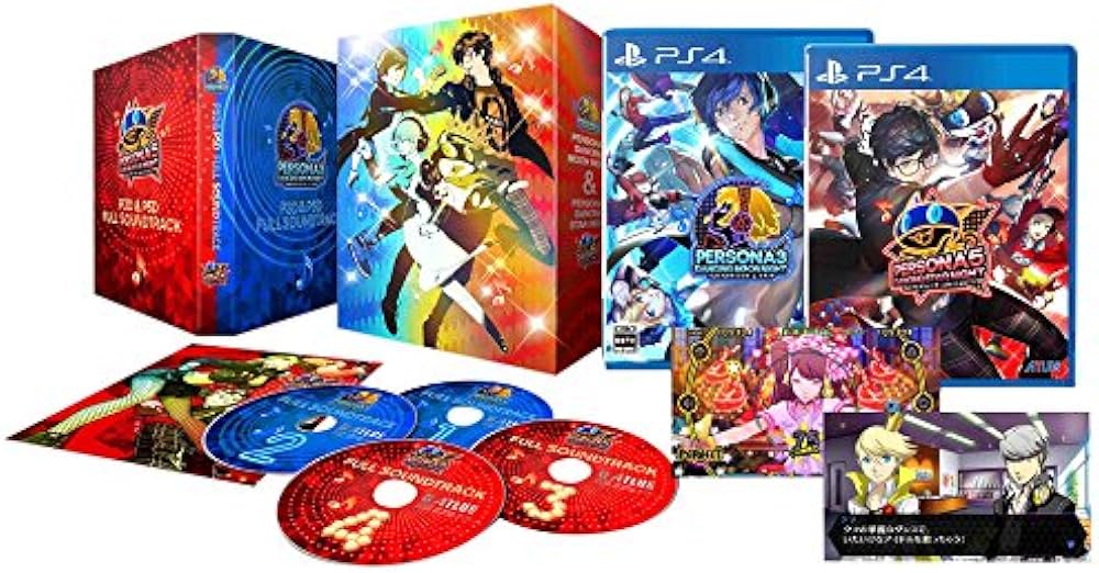 PS4 Persona Dancing All Star Triple Pack PlayStation 4 ATLUS Japan Game Sealed
