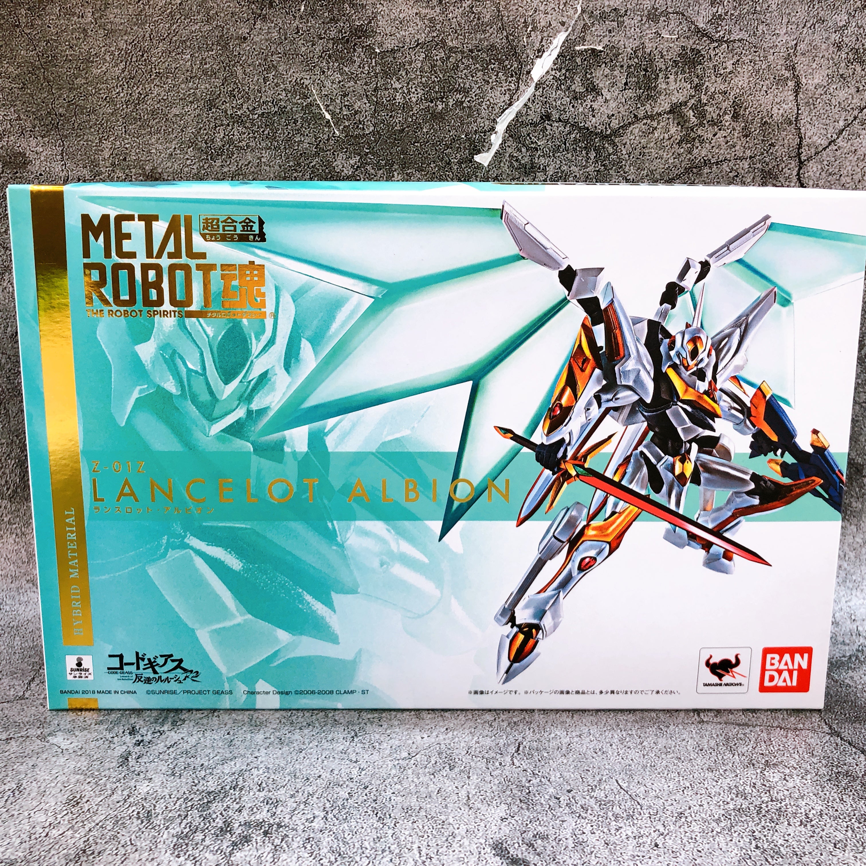 Code Geass Lancelot Albion Z-01Z METAL ROBOT SPIRITS Bandai Japan Action Figure