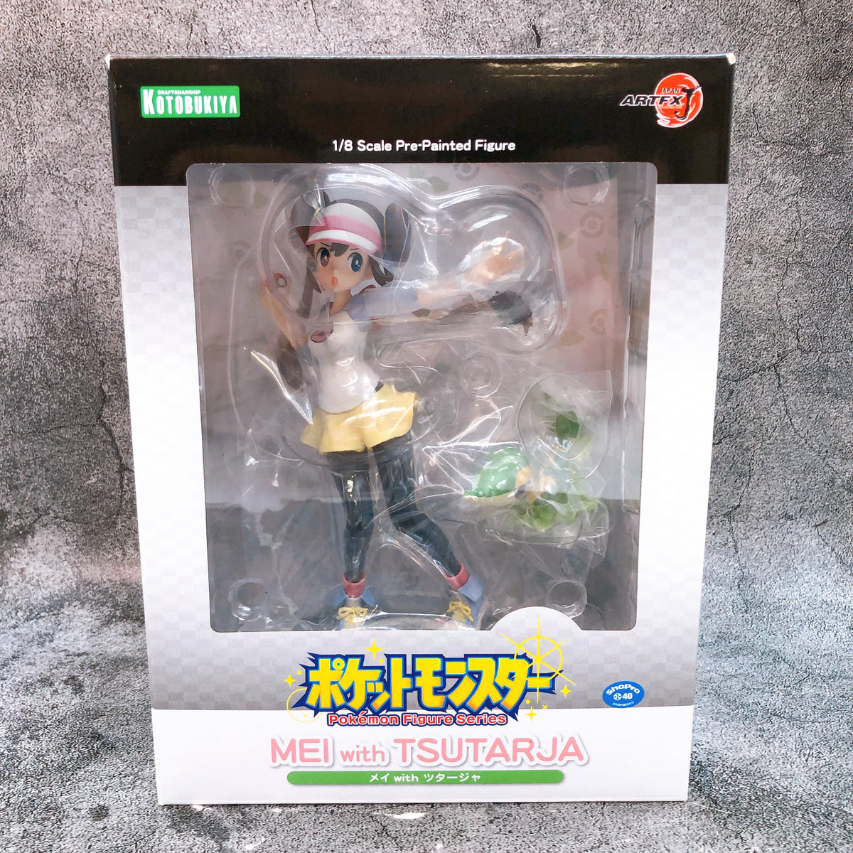 Pokemon Rosa (Mei) with Snivy (Tsutarja) 1/8 Scale Figure ARTFX J Koto