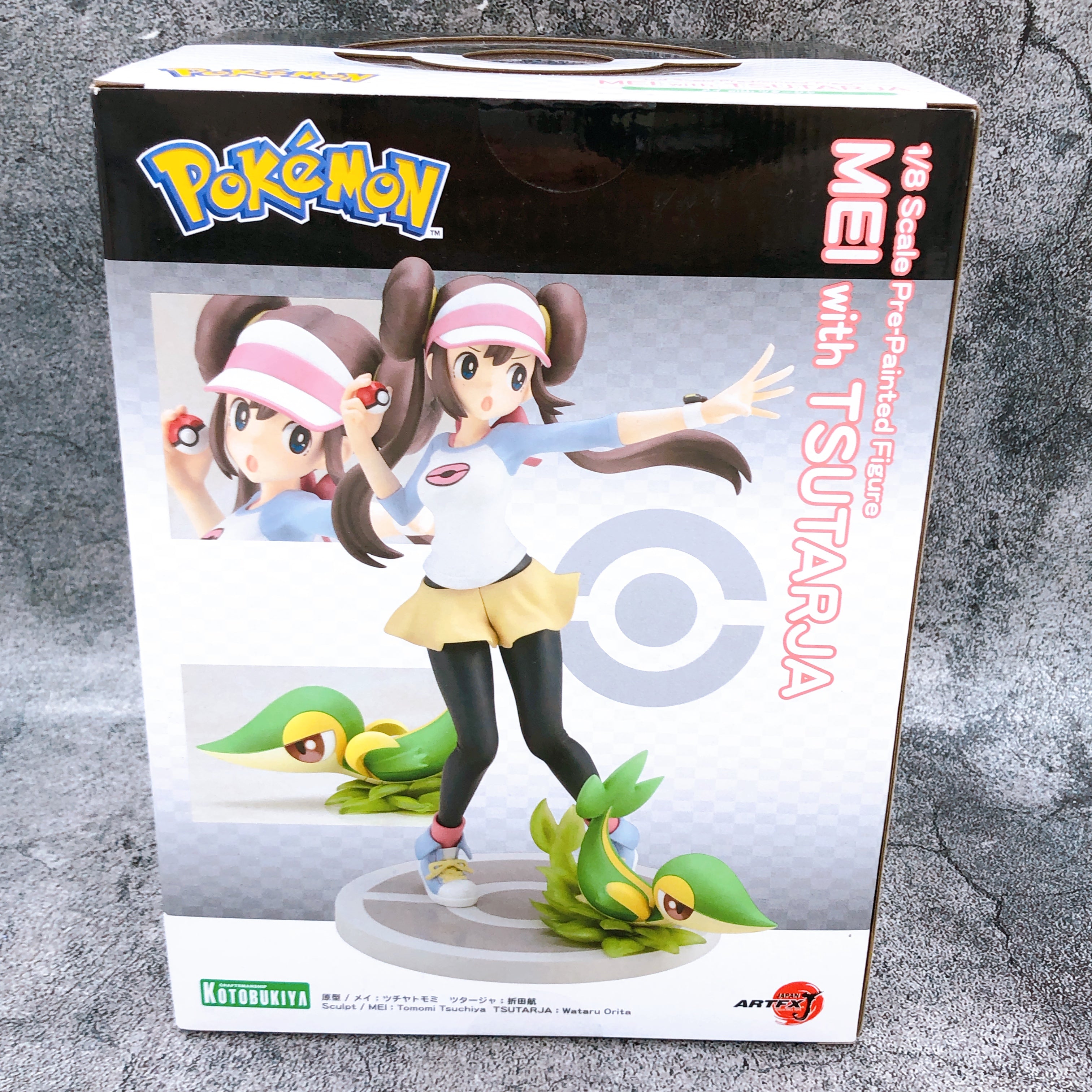 Pokemon Rosa (Mei) with Snivy (Tsutarja) 1/8 Scale Figure ARTFX J Koto