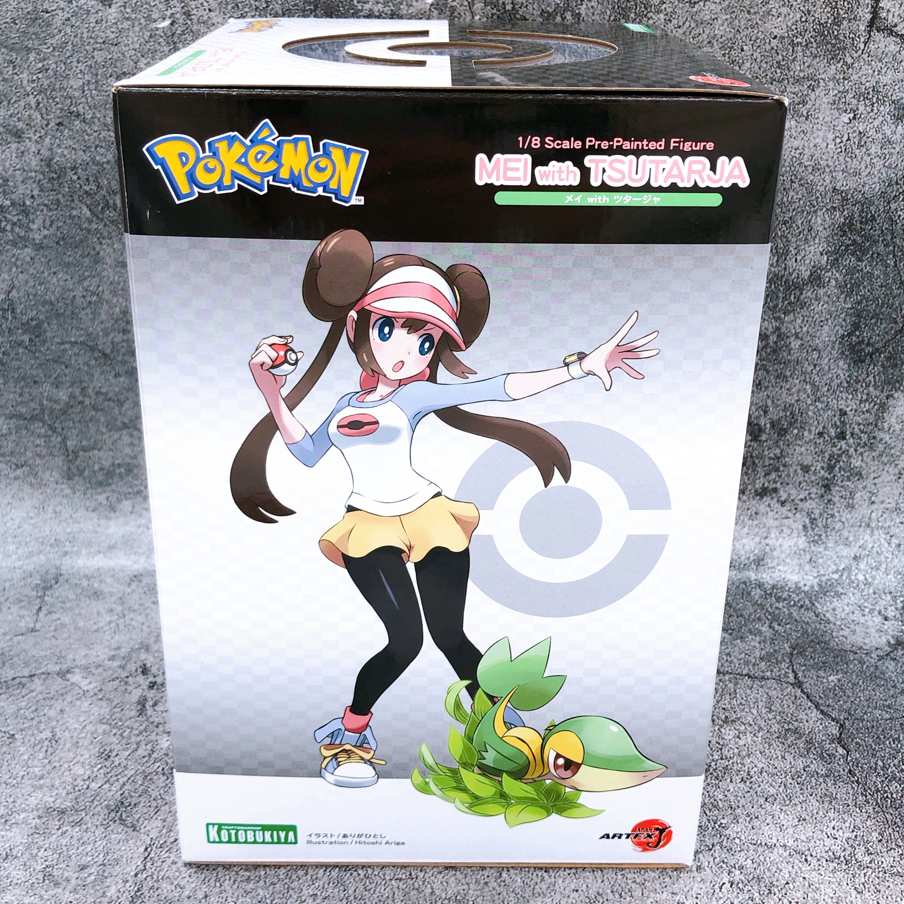 Pokemon Rosa (Mei) with Snivy (Tsutarja) 1/8 Scale Figure ARTFX J Koto