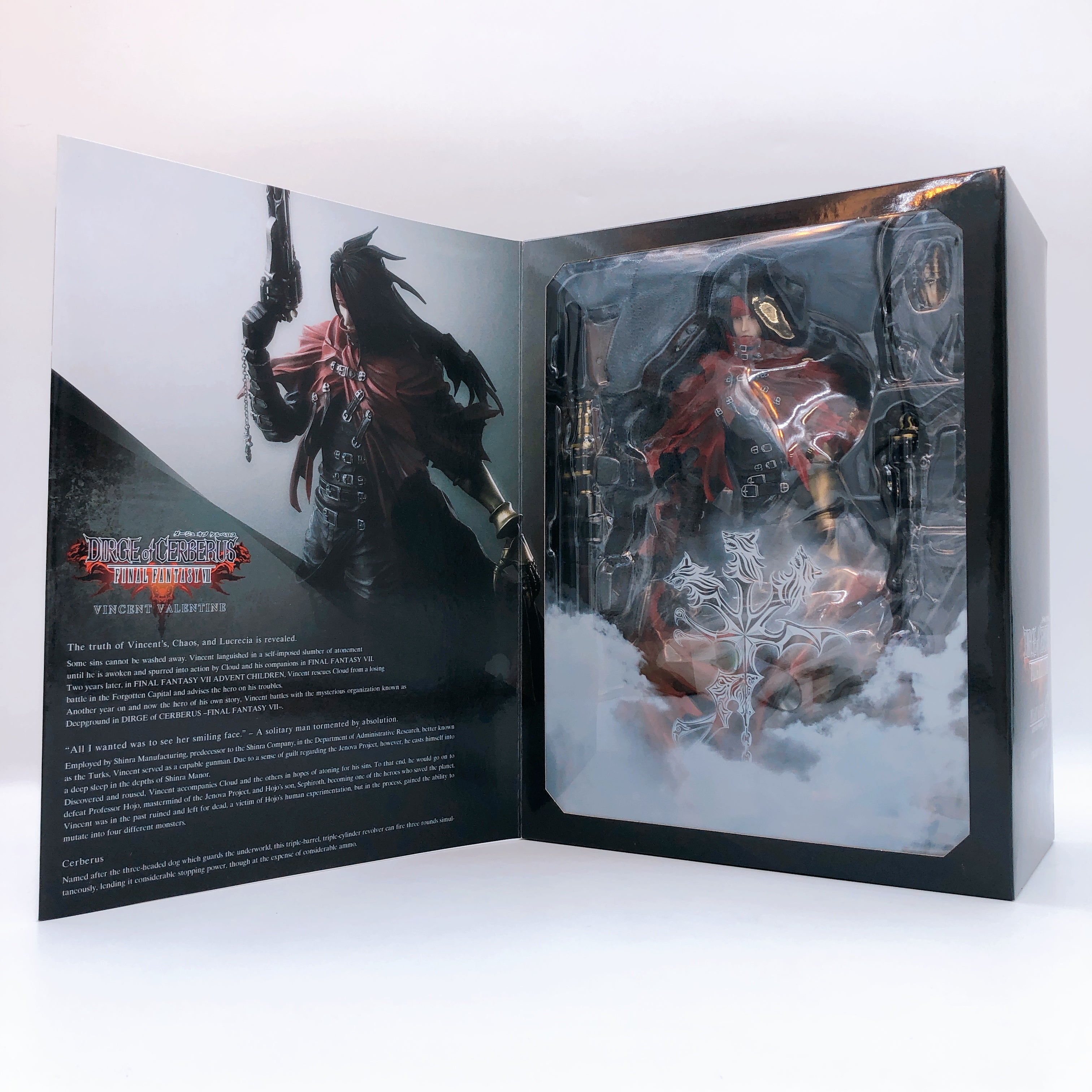 Play Arts Kai Dirge of Cerberus Final Fantasy VII Vincent Valentine Square Enix