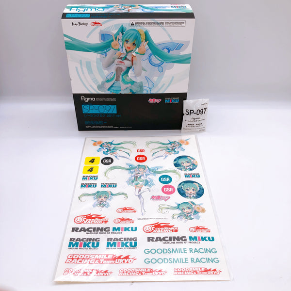 (w/Bonus) Racing Hatsune Miku 2017 ver. Figma SP-097 GT Project Figure NEW