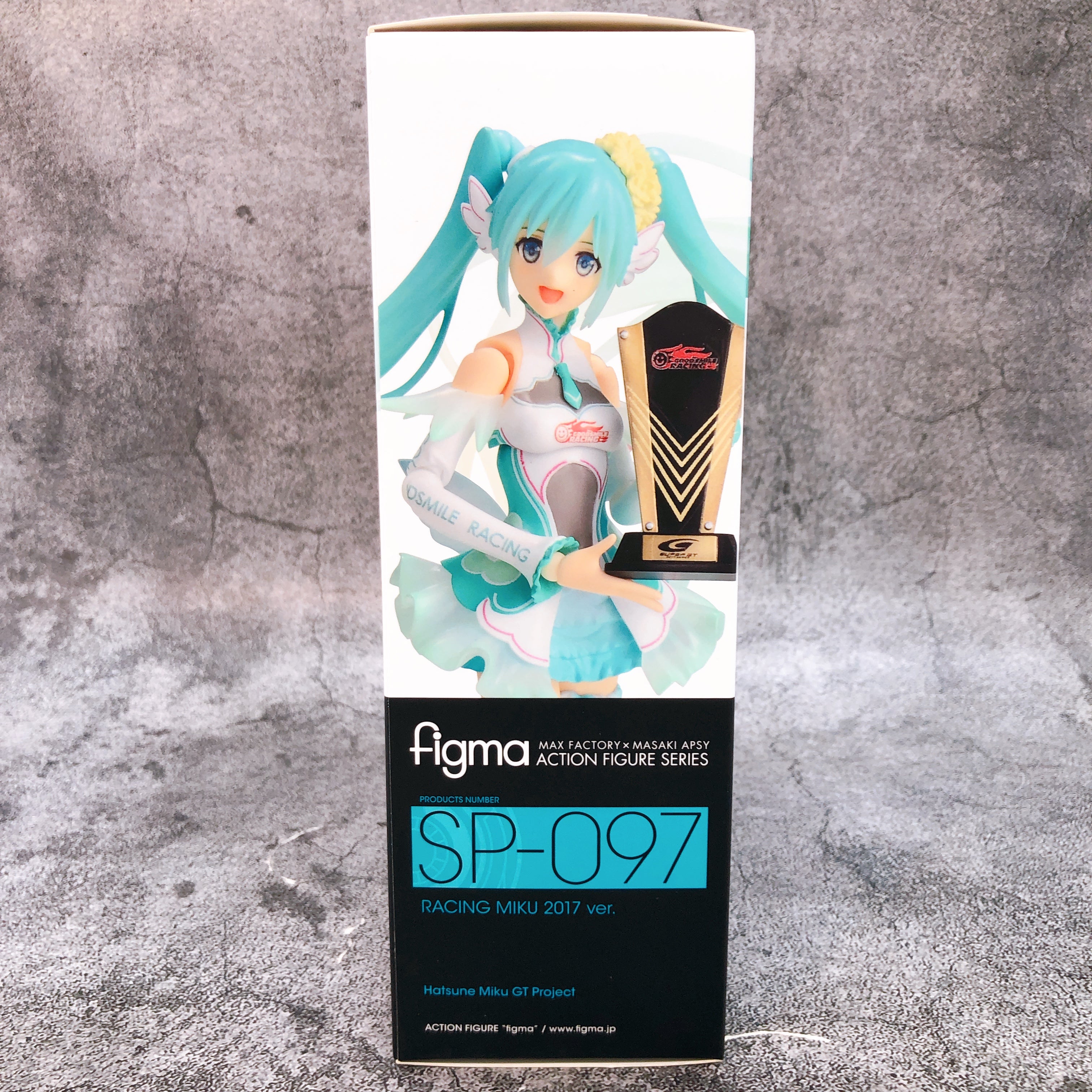 (w/Bonus) Hatsune Miku Racing 2017 ver. GT Project Figma SP-097 Action Figure