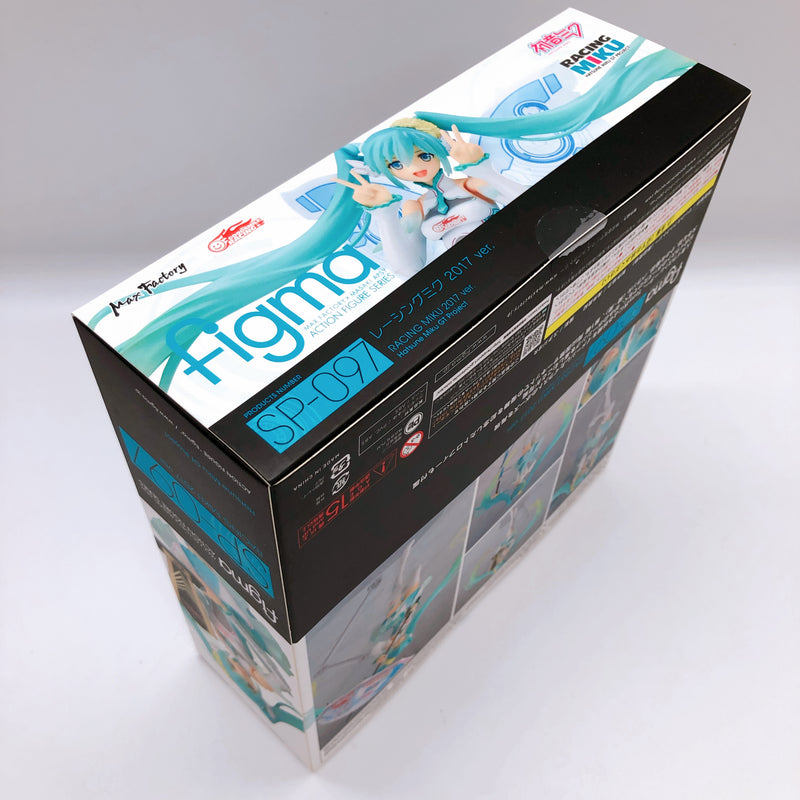 (w/Bonus) Racing Hatsune Miku 2017 ver. Figma SP-097 GT Project Figure NEW