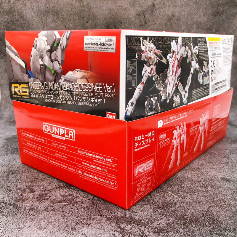 RG 1/144 Gundam Unicorn Bande Dessinee Ver. Model Kit Bandai Japan NEW FASTSHIP