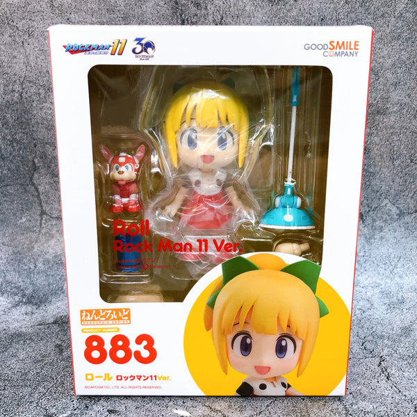ねんどろいど ロール(ロックマン11ver）　883　ロックマン　フィギュア Megaman Roll Rockman 11 Ver. Nendoroid 883 Action Figure Good Smile Ja