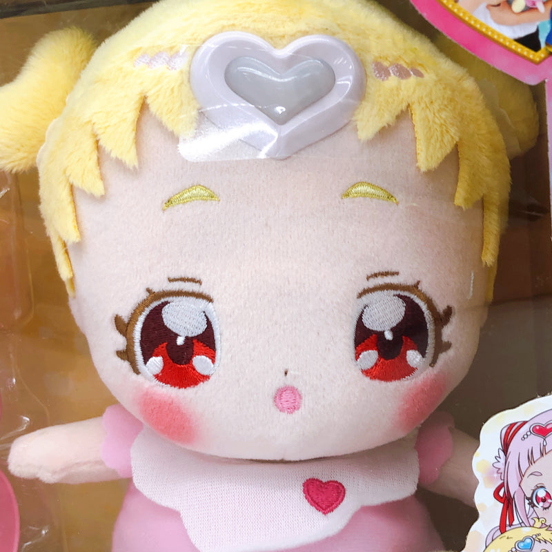 Hug! Pretty Cure Oshaberi HUGTAN Talking Toy Plush Doll Stuffed BANDAI NEW