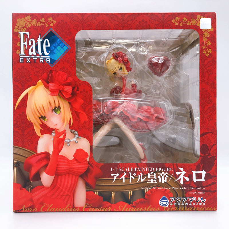 Fate/EXTRA Nero Claudius Idol Emperor Aquamarine 1/7 Scale PVC Figure NEW