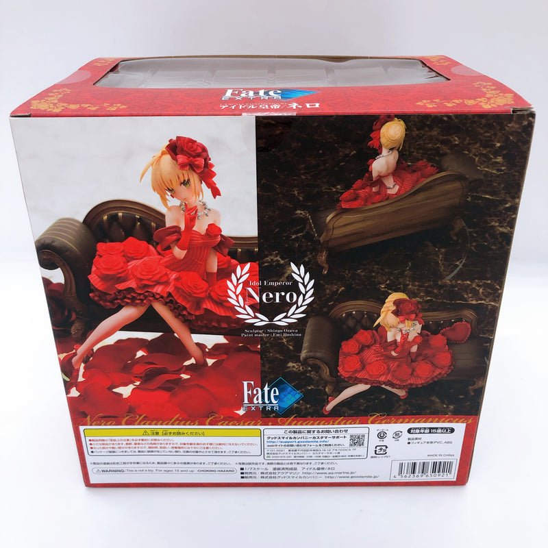 Fate/EXTRA Nero Claudius Idol Emperor Aquamarine 1/7 Scale PVC Figure NEW