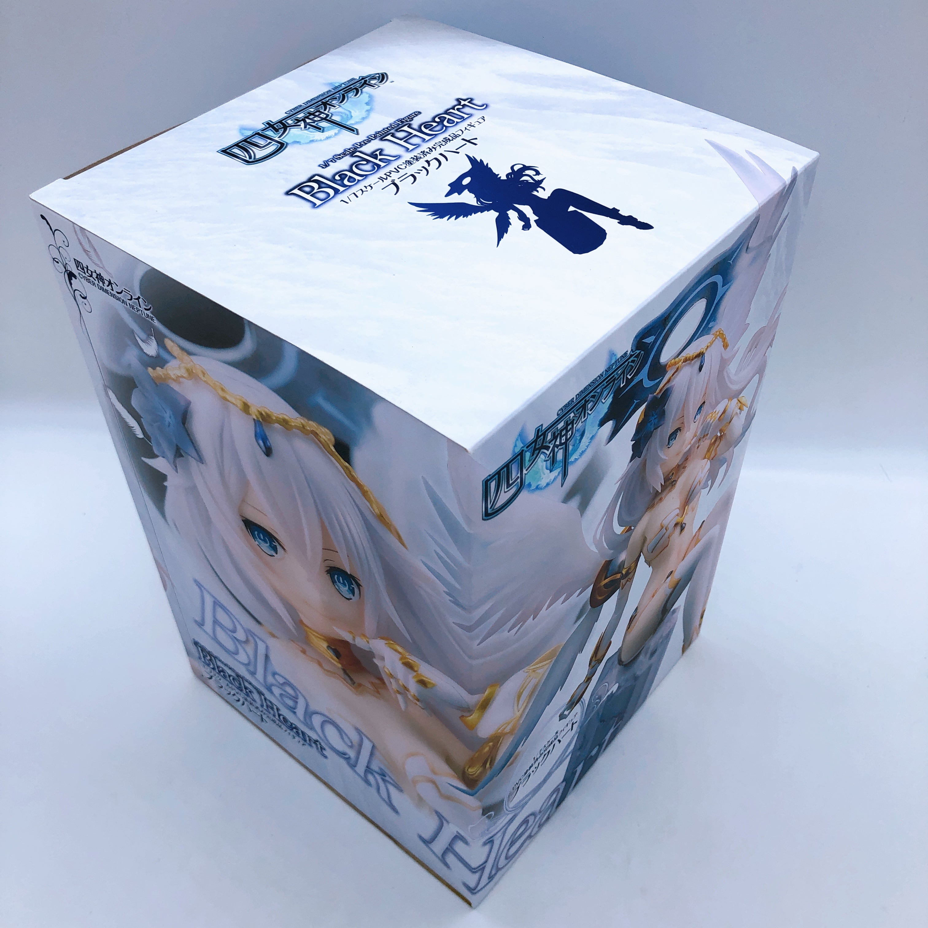4 Goddesses Online Black Heart 1/7 Normal Ver Cyber Dimension Neptune Figure NEW