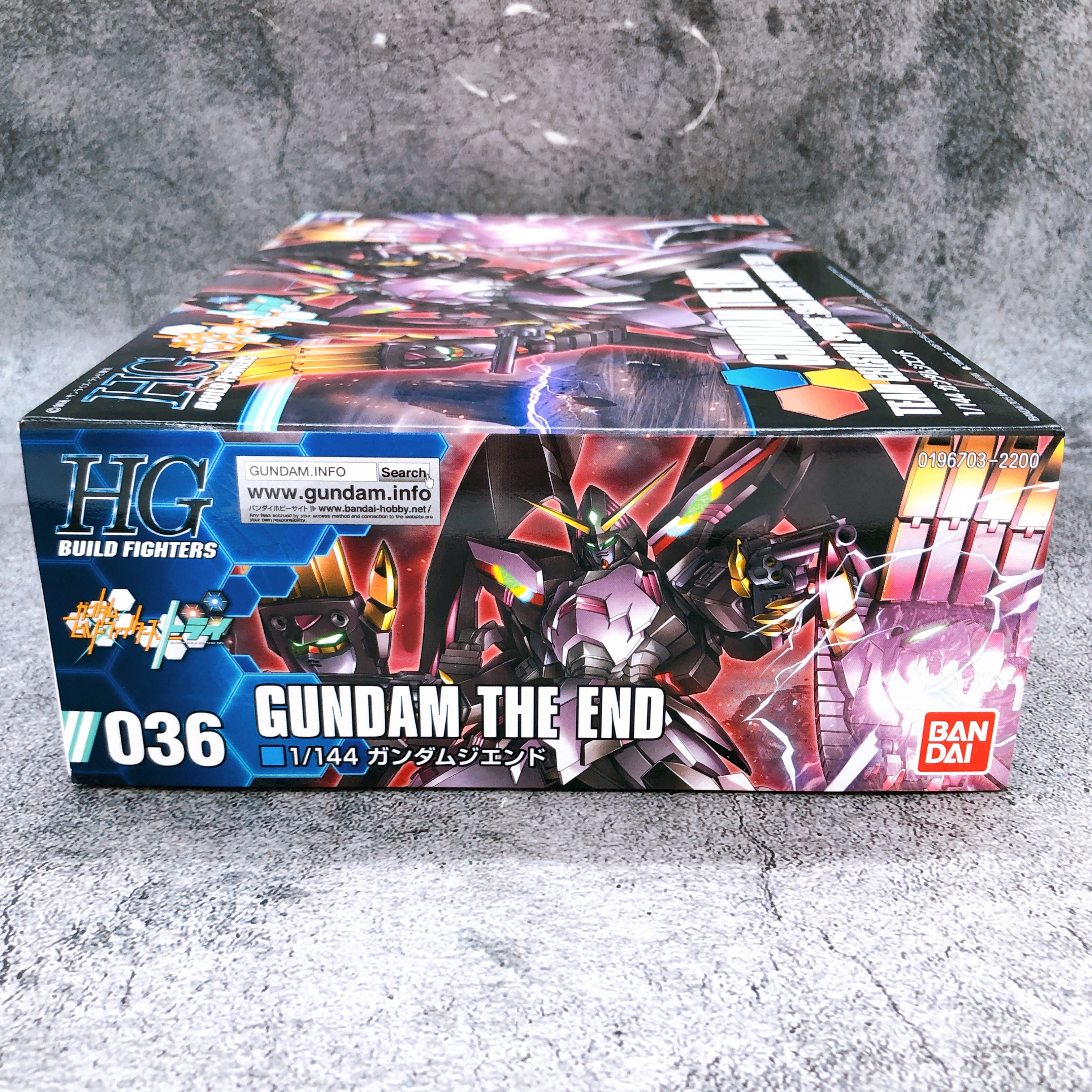 HGBF 1/144 Gundam THE END Gundam Build Fighters Try Model Kit Bandai from Japan