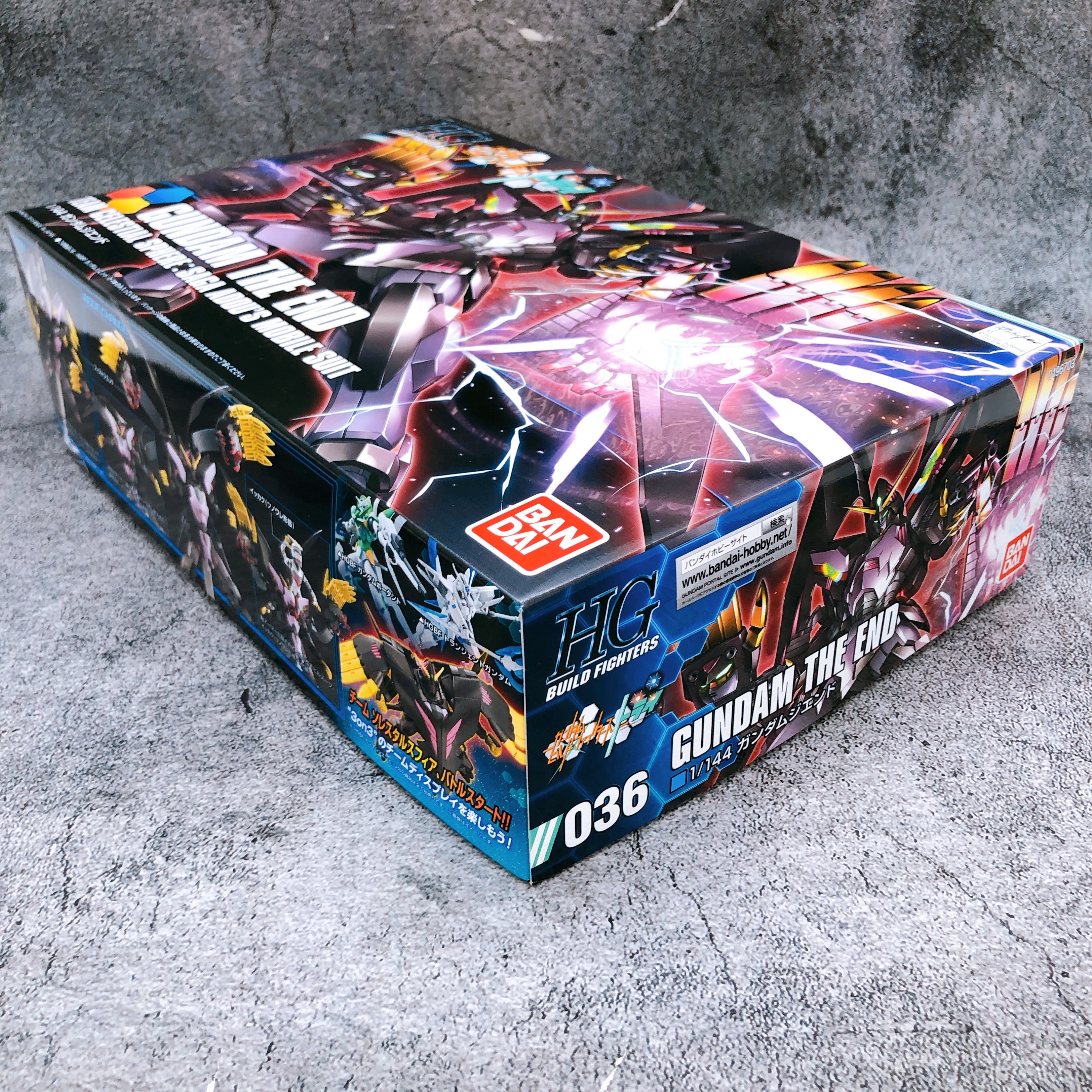 HGBF 1/144 Gundam THE END Gundam Build Fighters Try Model Kit Bandai from Japan