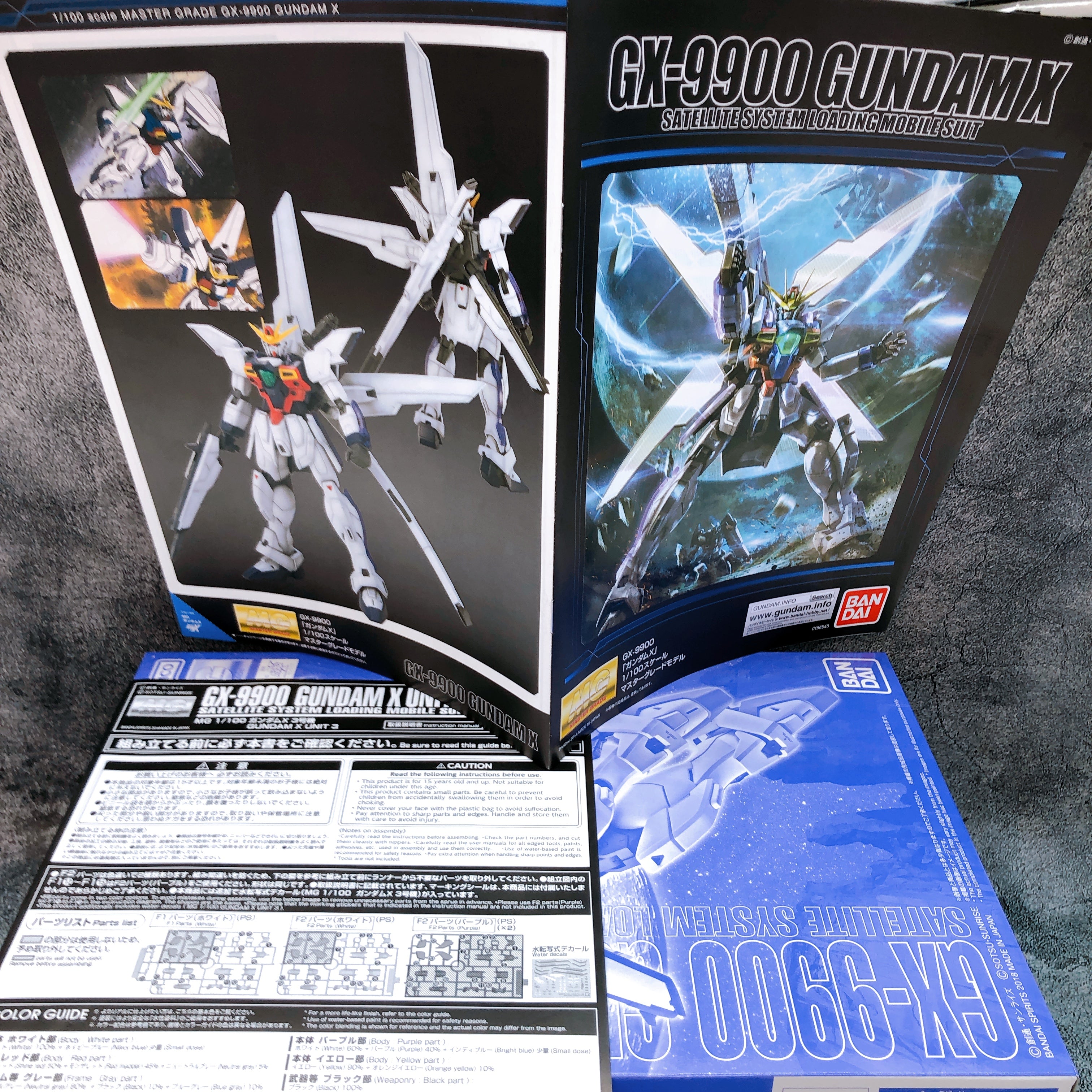 MG 1/100 Gundam X Unit 3 GX-9900 Model Kit 15+ Premium Bandai Japan NEW FASTSHIP