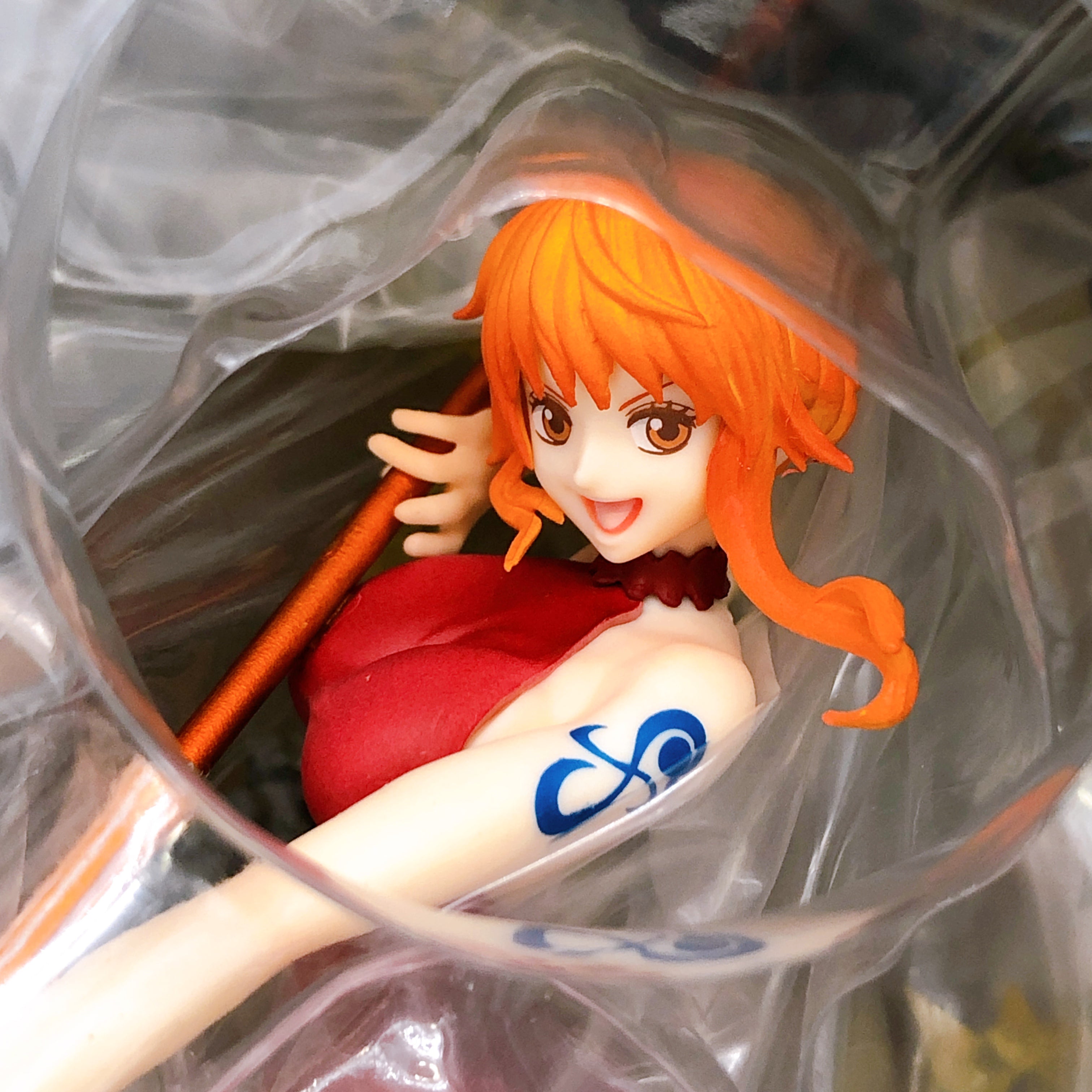 Figuarts Zero One Piece Nami Black Ball Extra Battle Bandai Figure NEW