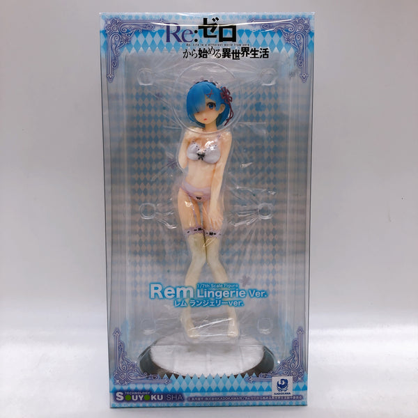 Re:Zero Rem Lingerie ver. 1/7 Scale PVC Figure Souyokusha Kadokawa NEW