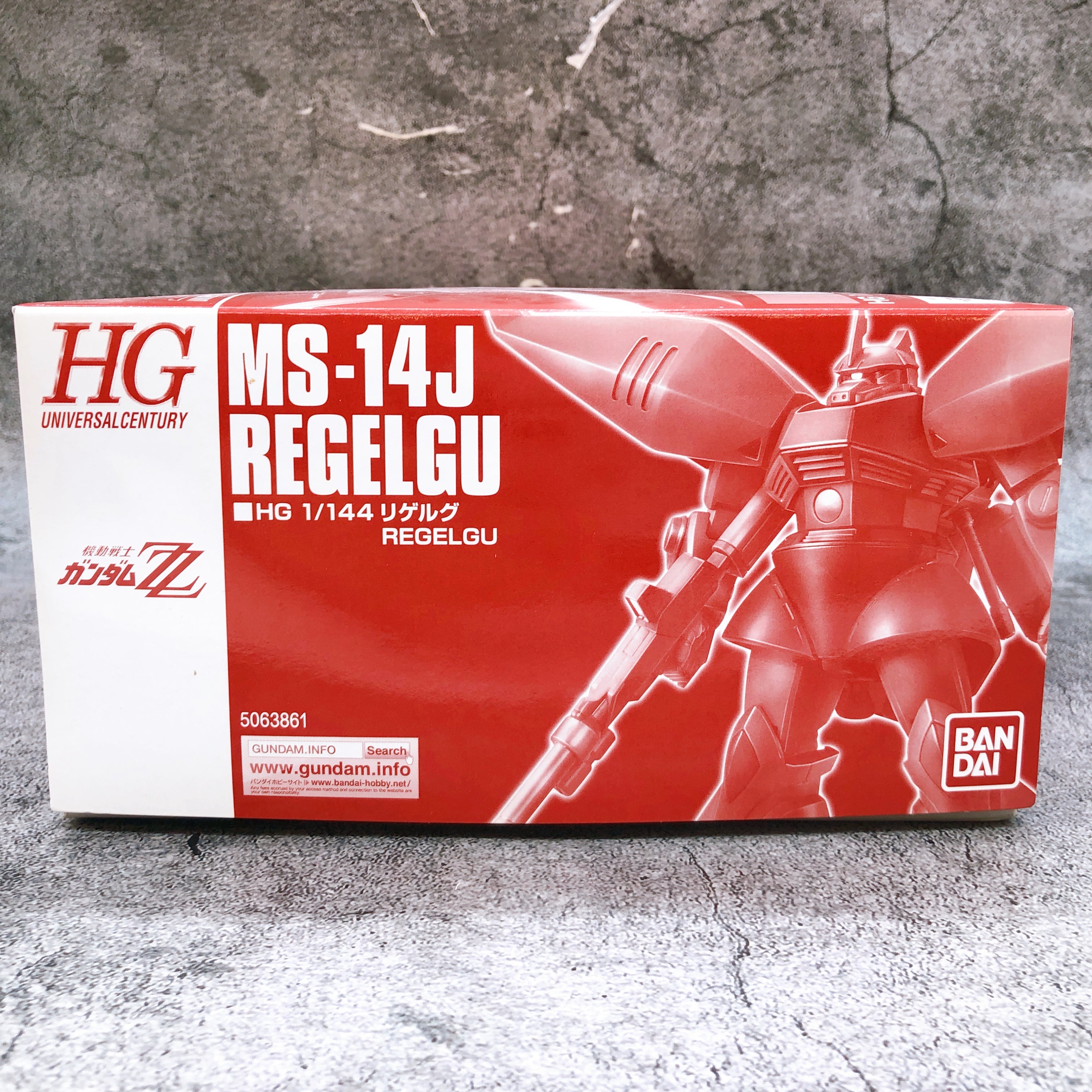 HGUC 1/144 Regelgu MS-14J Gundam ZZ Model Kit Premium Bandai Japan NEW FASTSHIP