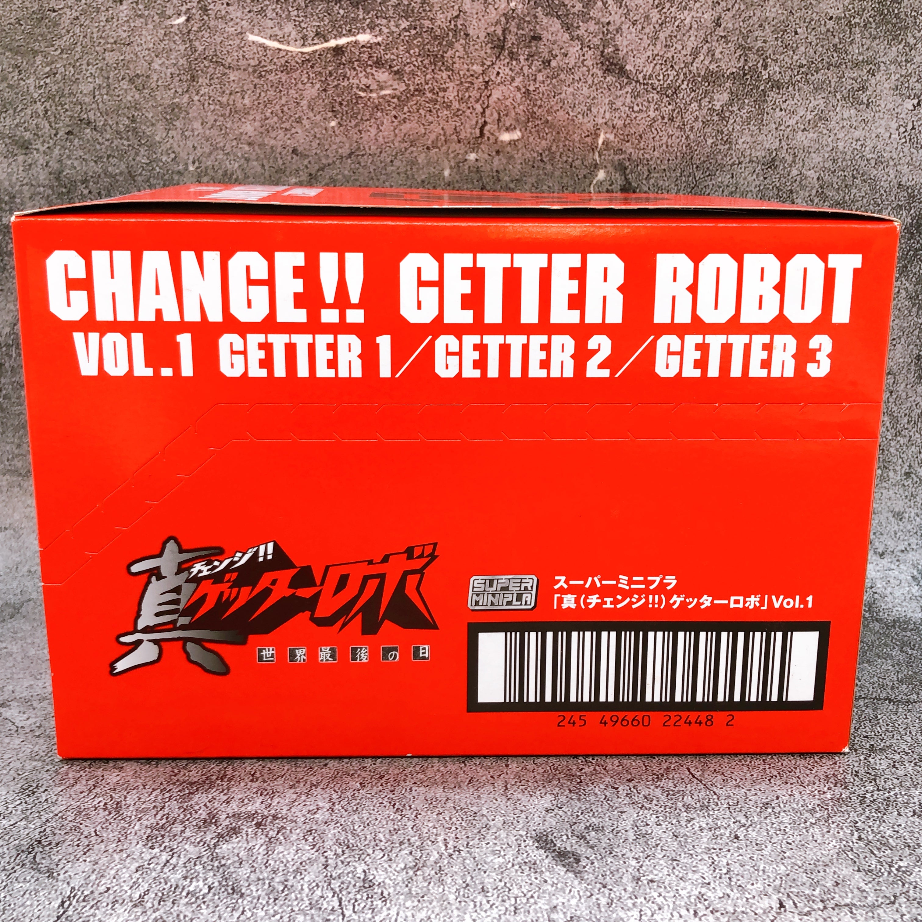 Super Minipla Getter Robo Vol.1 Box Complete Set Shokugan Model Kit Bandai Japan