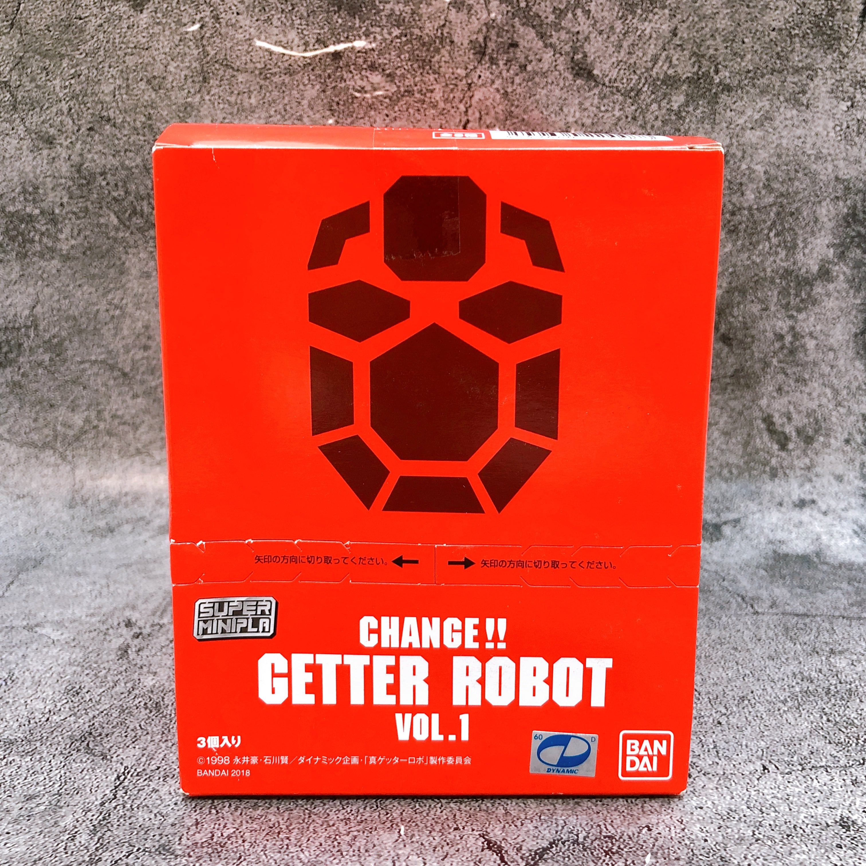 Super Minipla Getter Robo Vol.1 Box Complete Set Shokugan Model Kit Bandai Japan