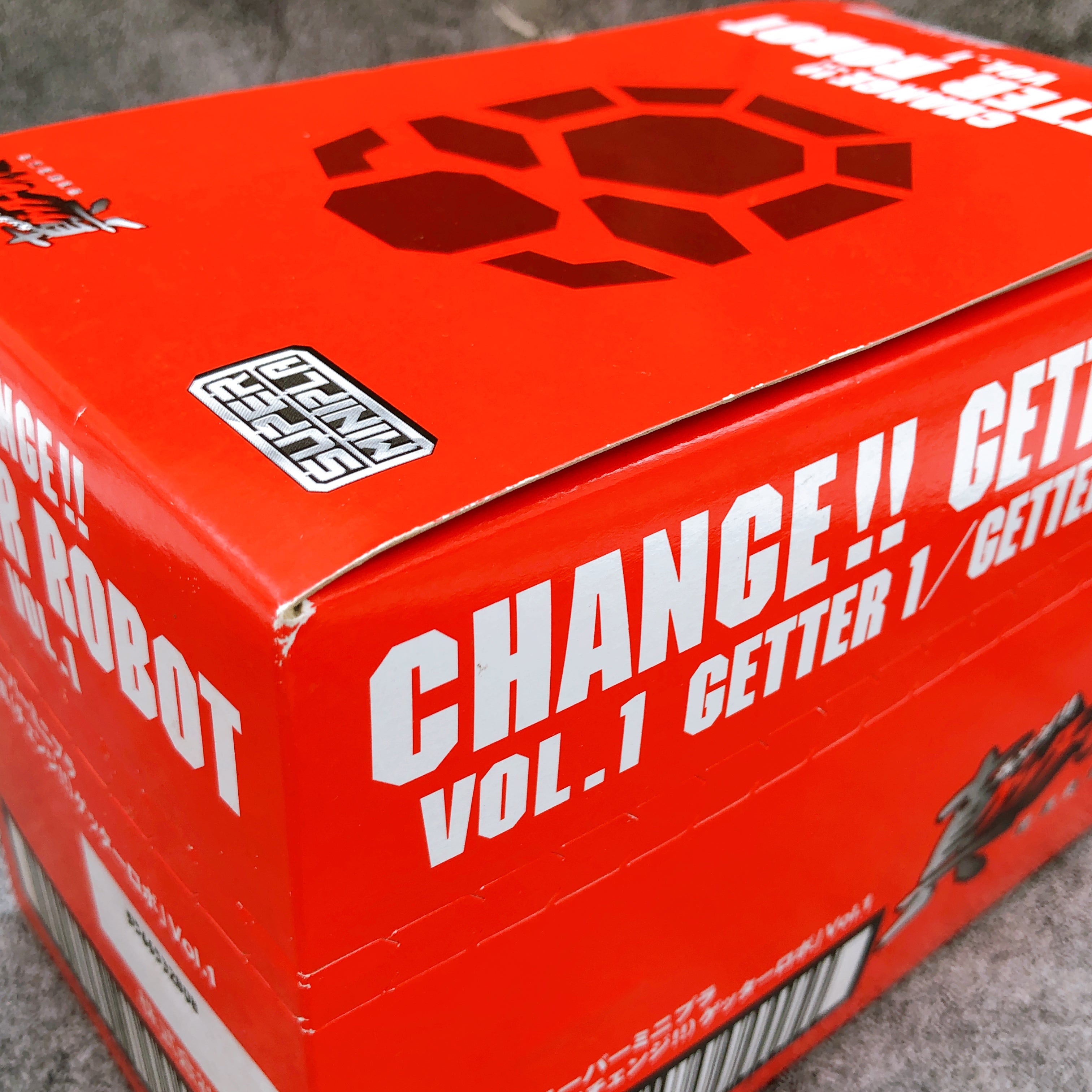 Super Minipla Getter Robo Vol.1 Box Complete Set Shokugan Model Kit Bandai Japan